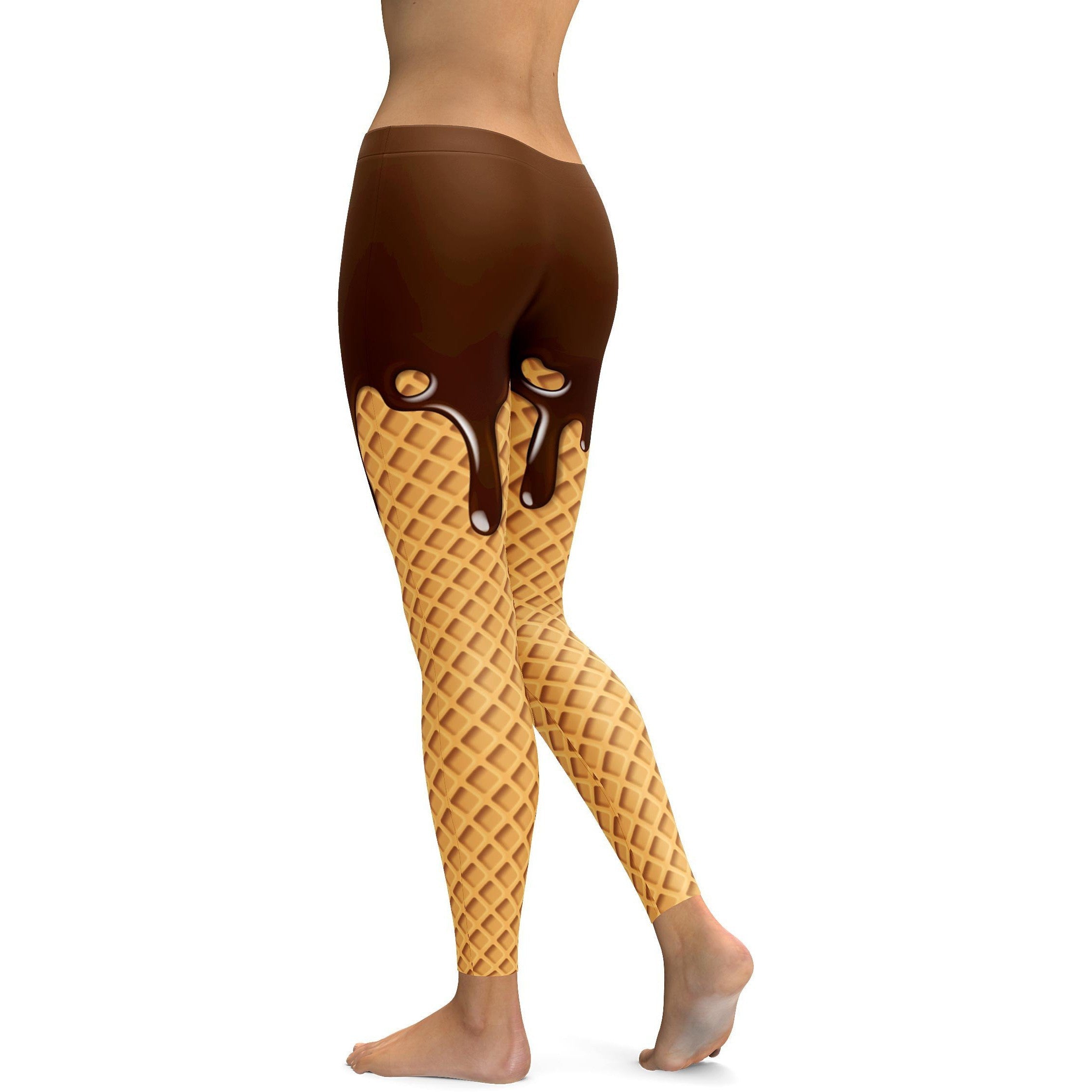 Ice Cream - Chocolate Leggings (hidden because of low sales volume) | GearBunch