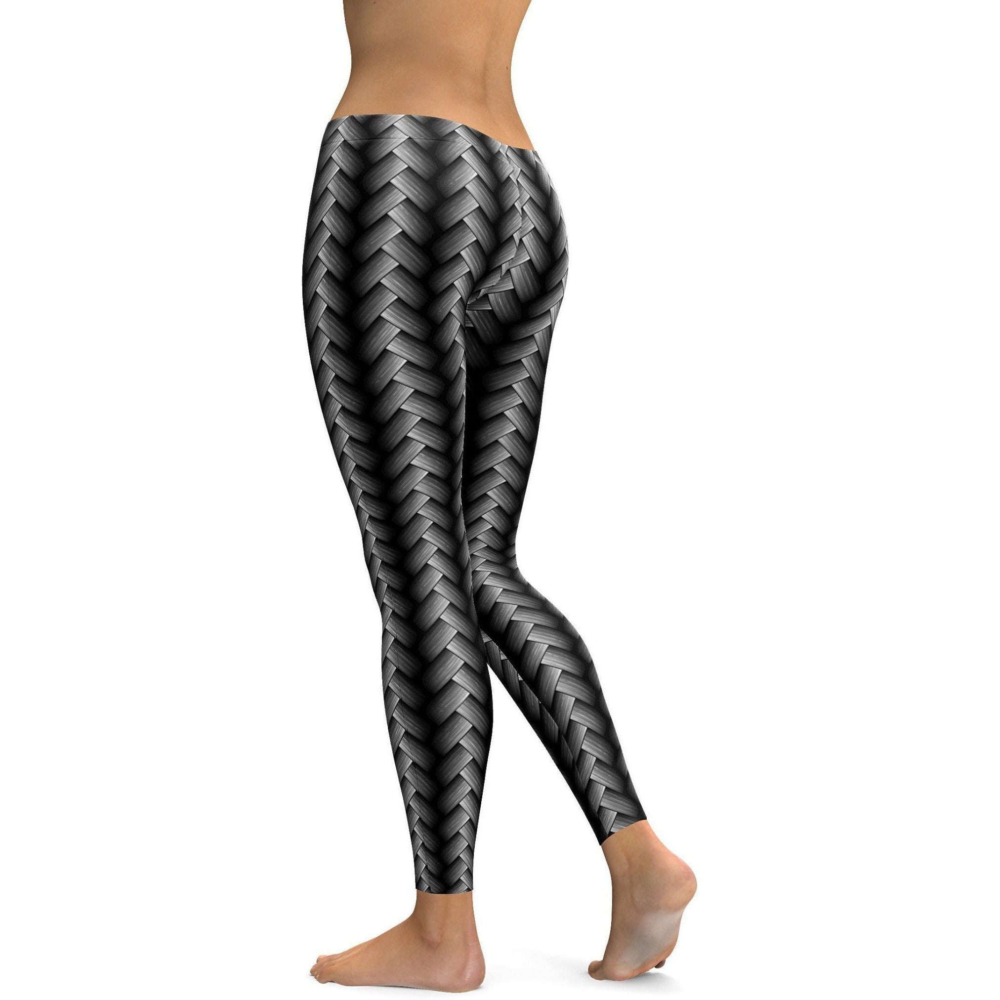 Woven Carbon Leggings | Gearbunch