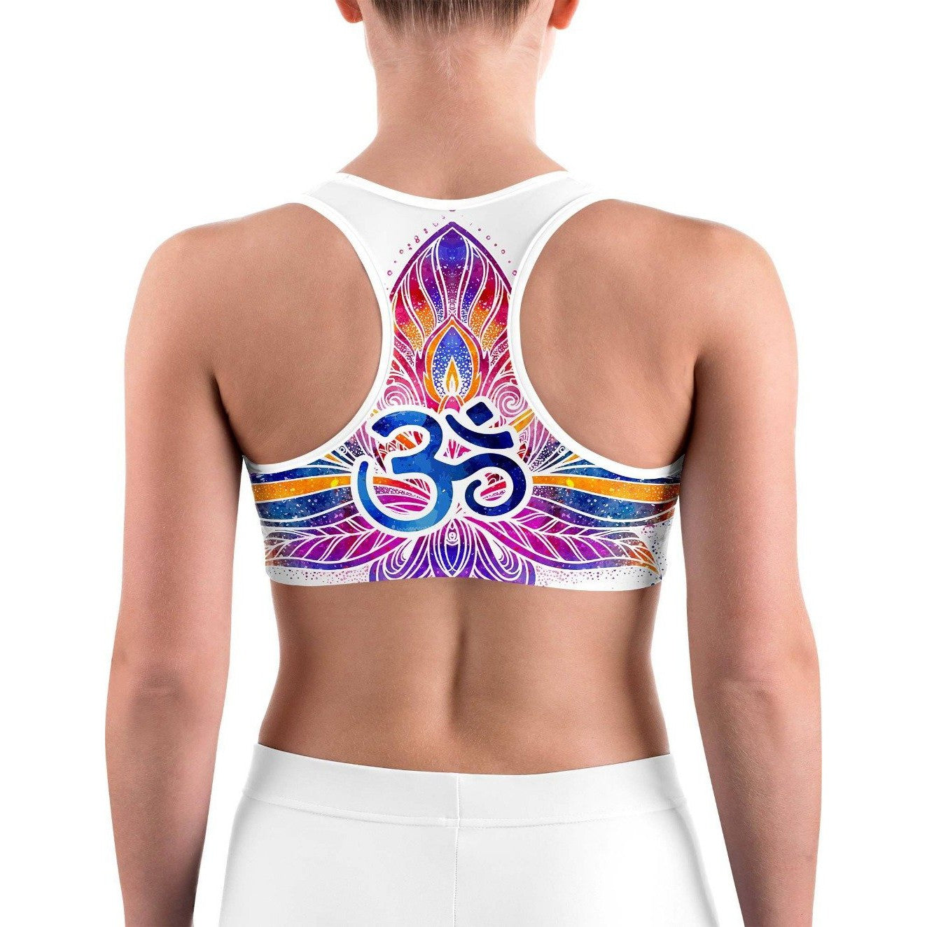 Watercolor OM Sports bra | Gearbunch