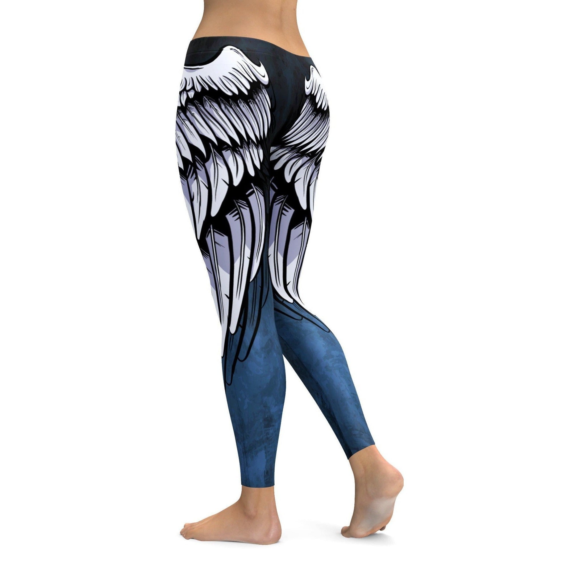 Harajuku Wings Leggings | GearBunch