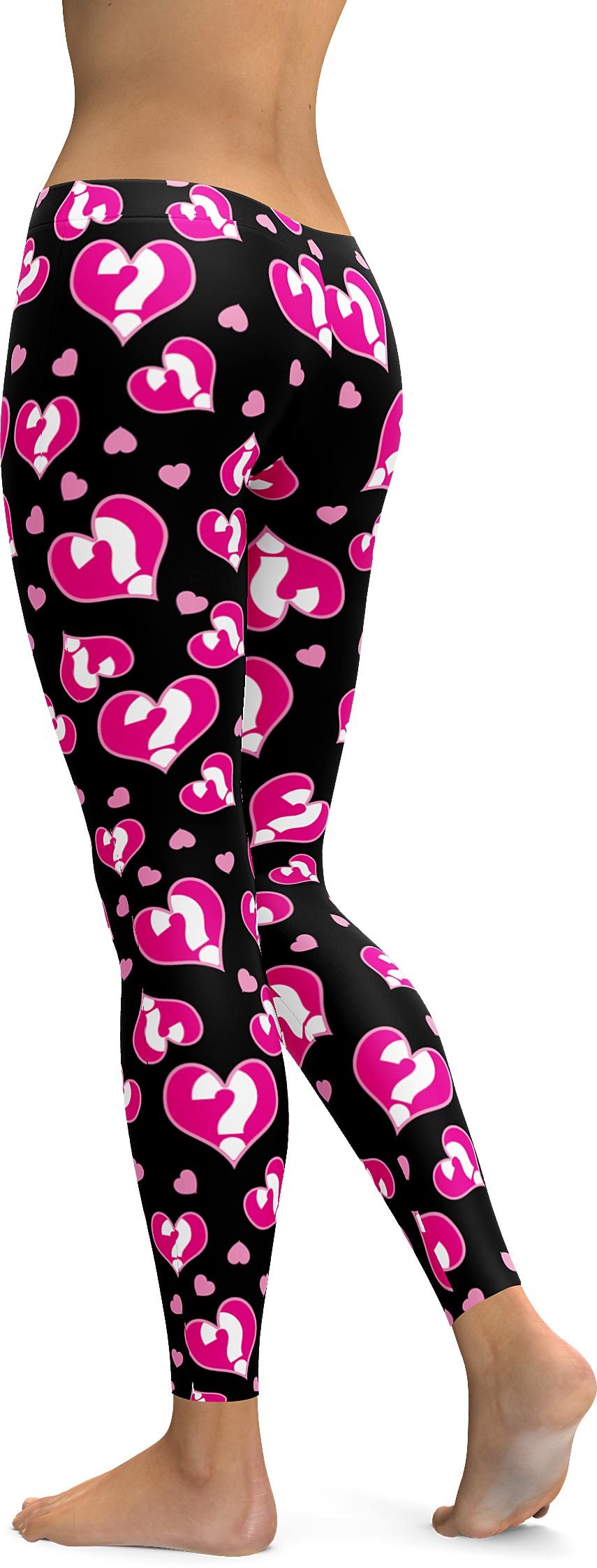 Personalized heart leggings! | GearBunch