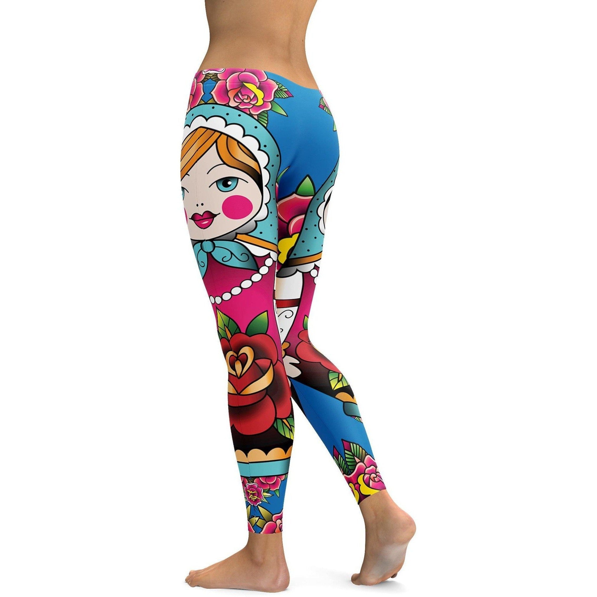 Russian Matryoshka Doll Leggings | GearBunch