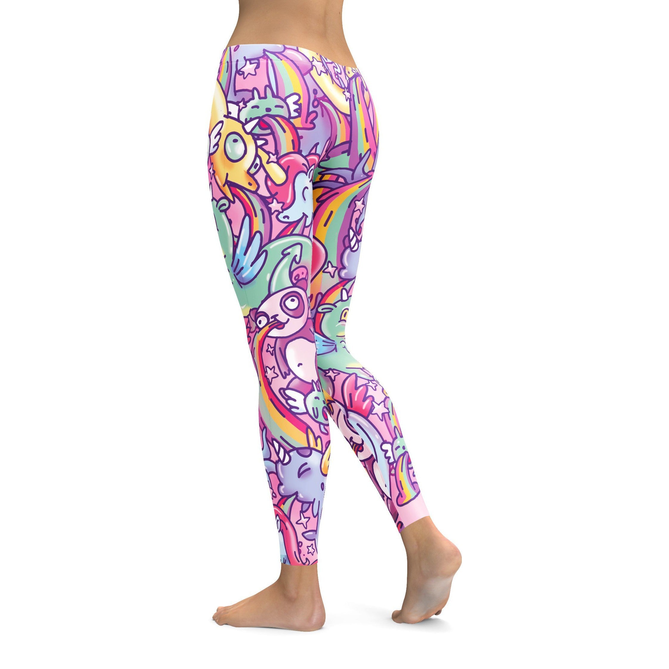 Puking Animal Leggings | GearBunch