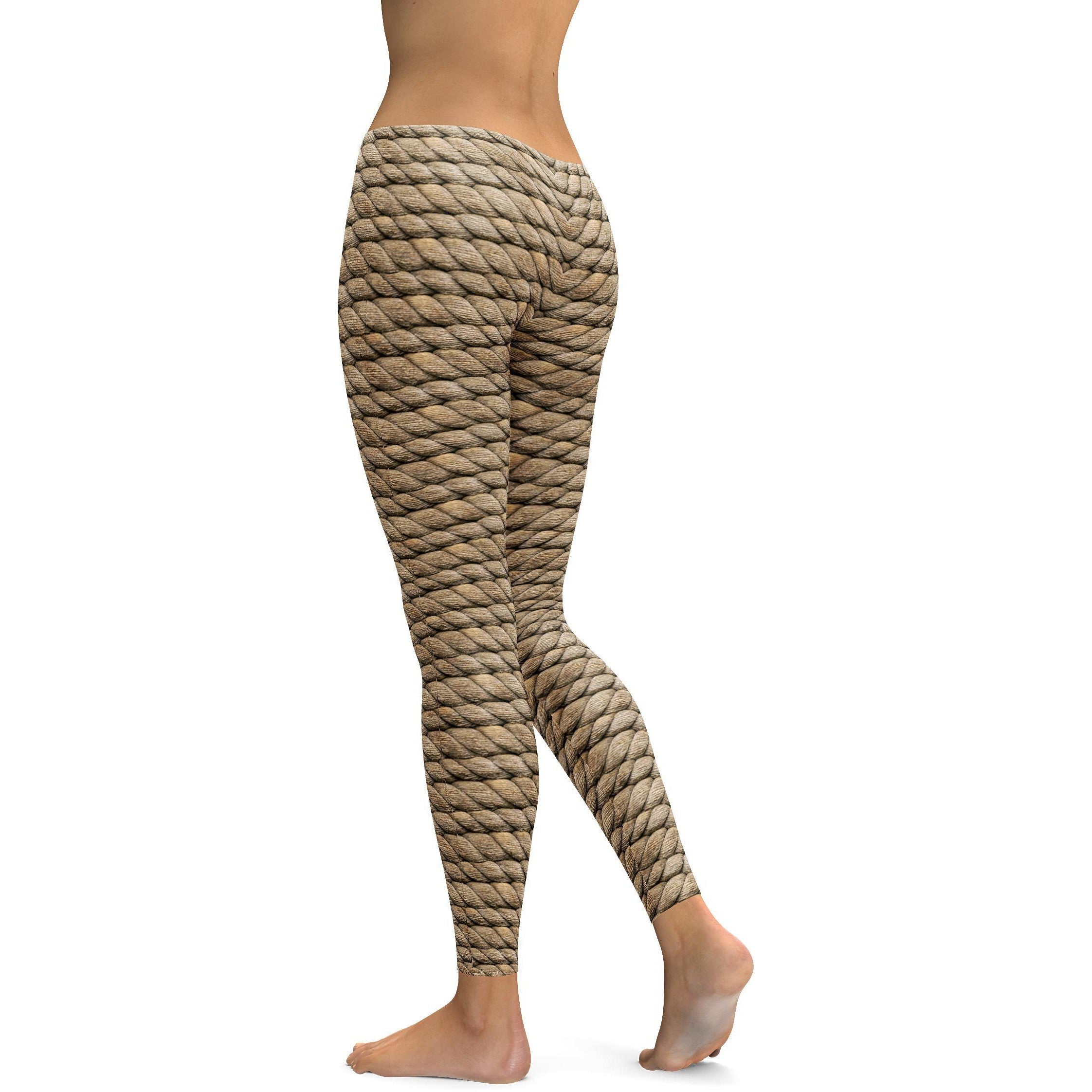 Rope Leggings - GearBunch Leggings / Yoga Pants