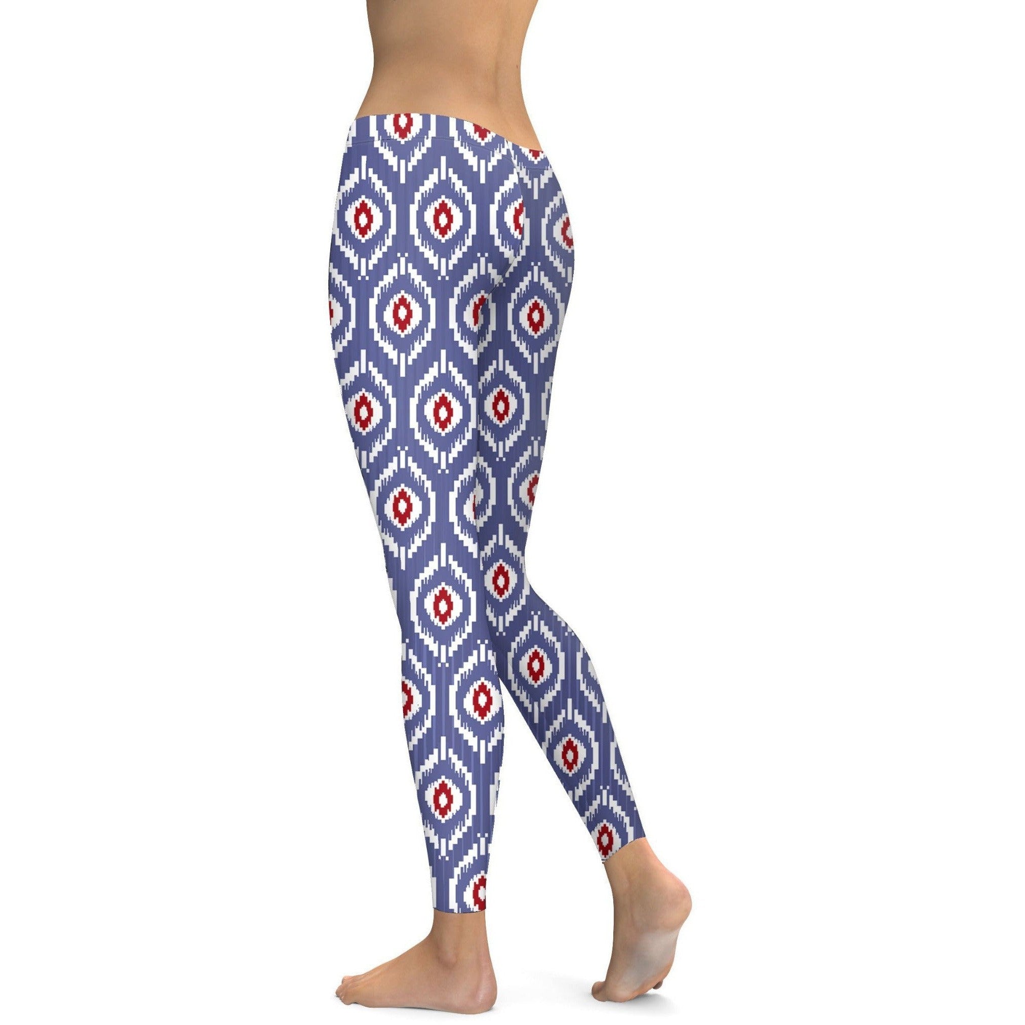 Womens Workout Yoga Batik Inspired