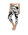 Japanese Floral Yoga Capris Gearbunch