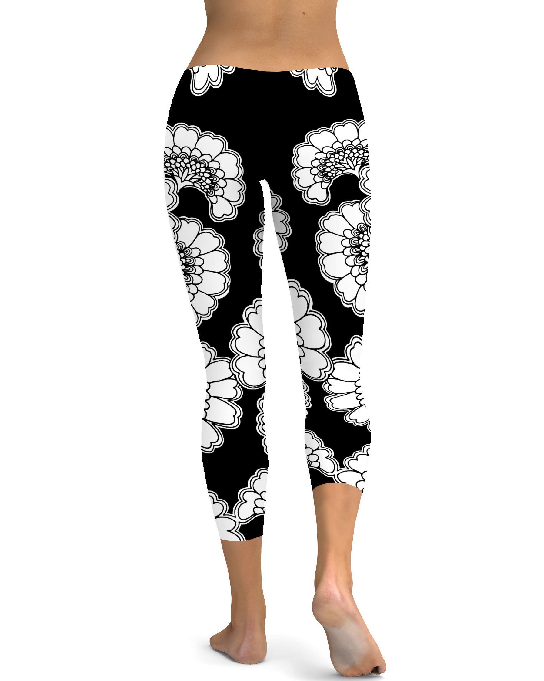 Japanese Floral Capris Gearbunch