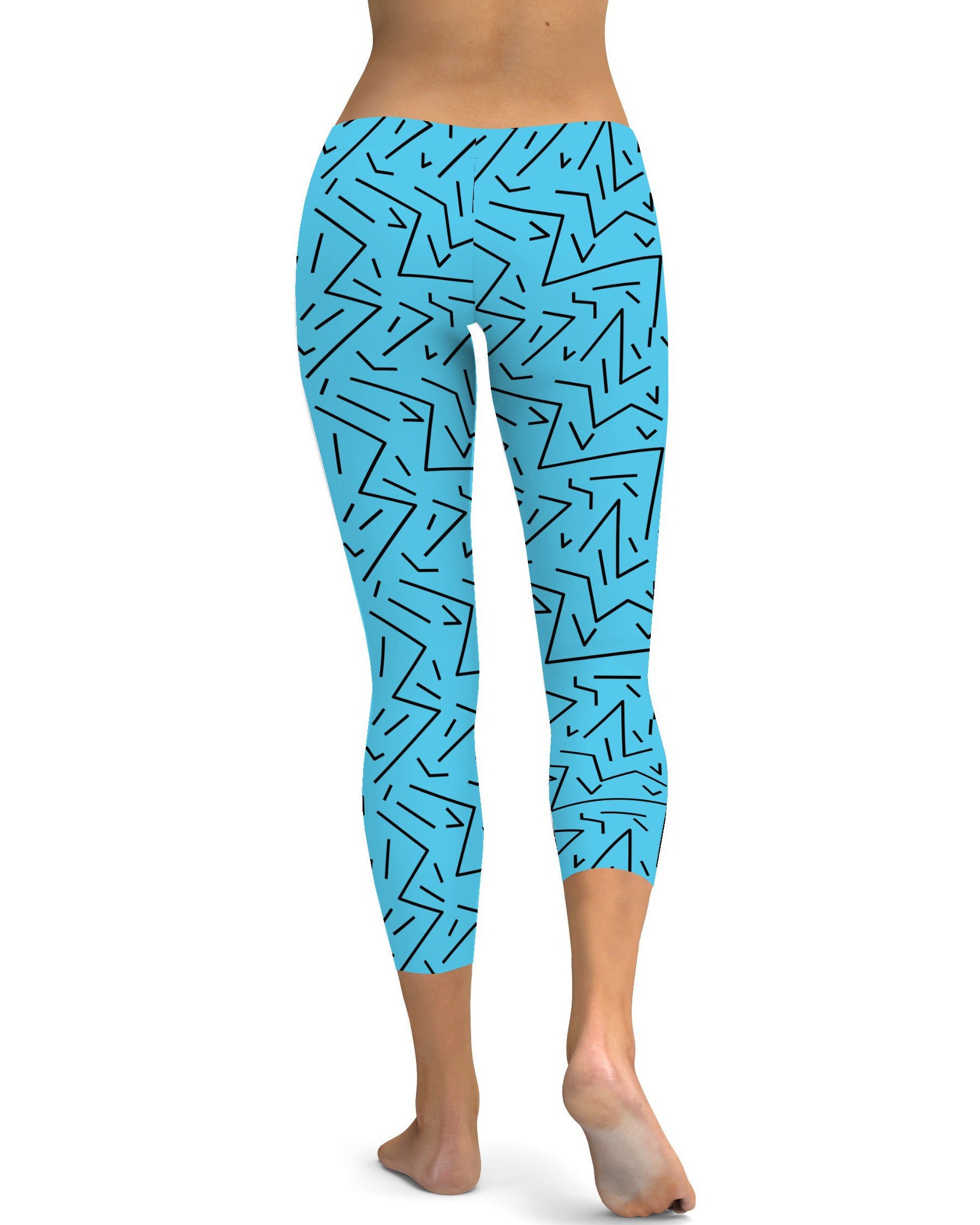 Aqua Black Line Capris Gearbunch