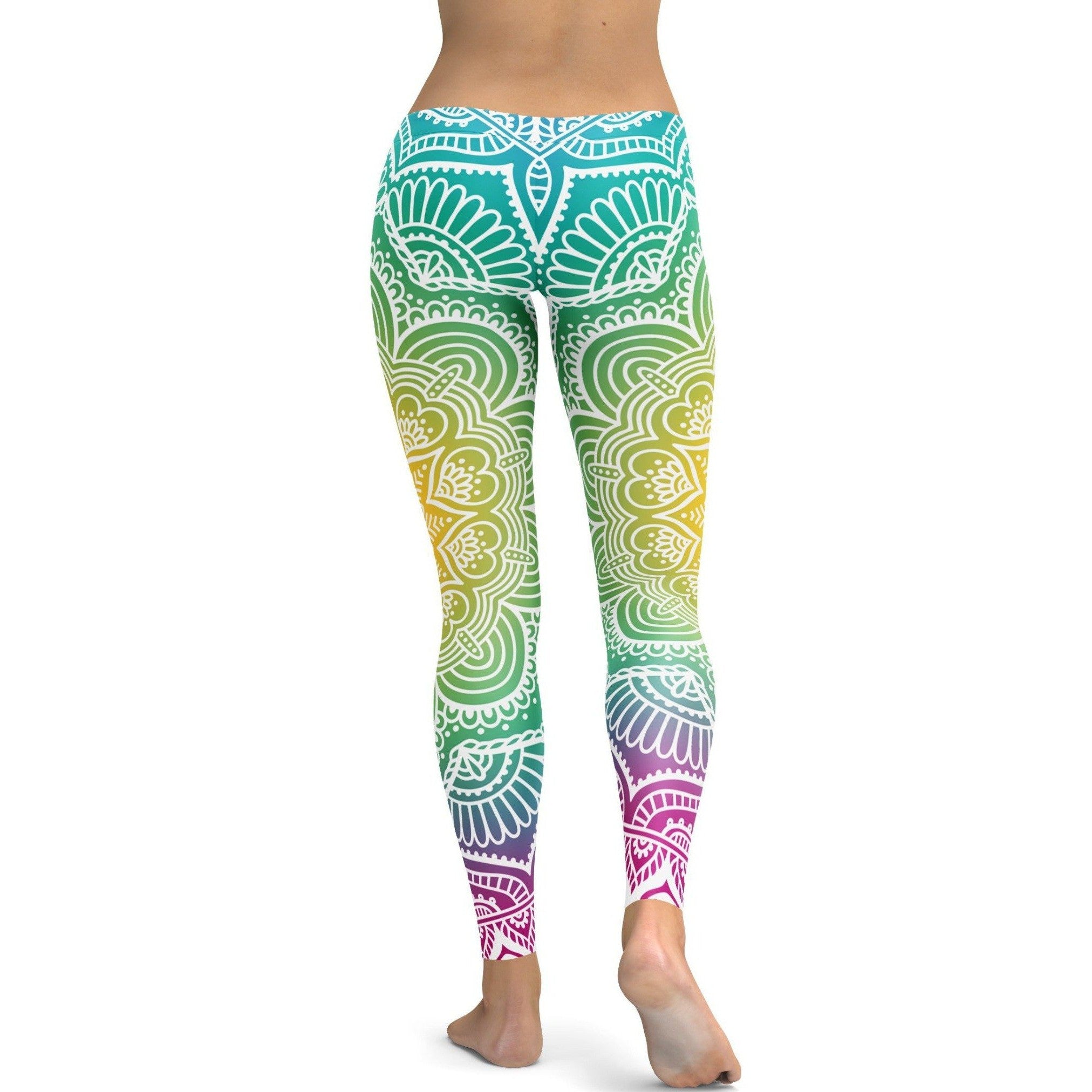 GearBunch - Bright Sun Mandala Leggings