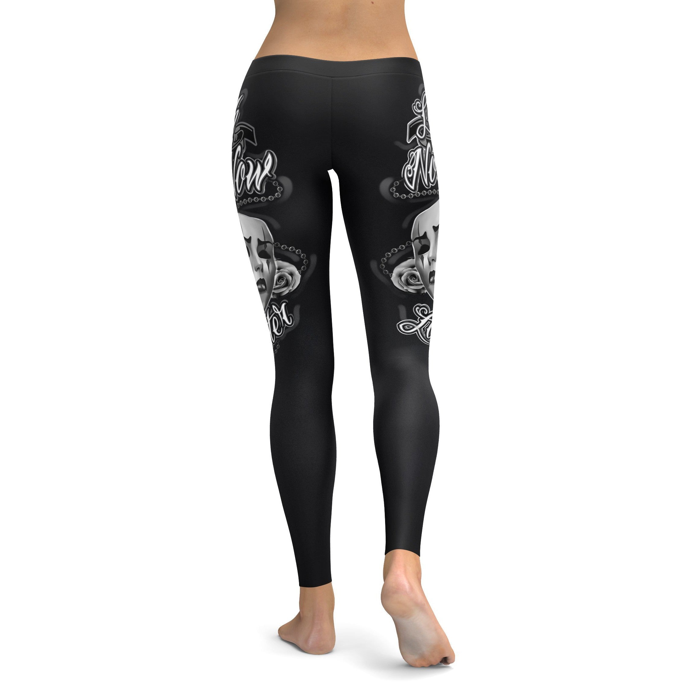 Laugh Now, Cry Later Leggings - GearBunch Leggings / Yoga Pants