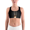 Scratching Cat Sports bra