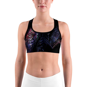 Mystic Feather Sports Bra