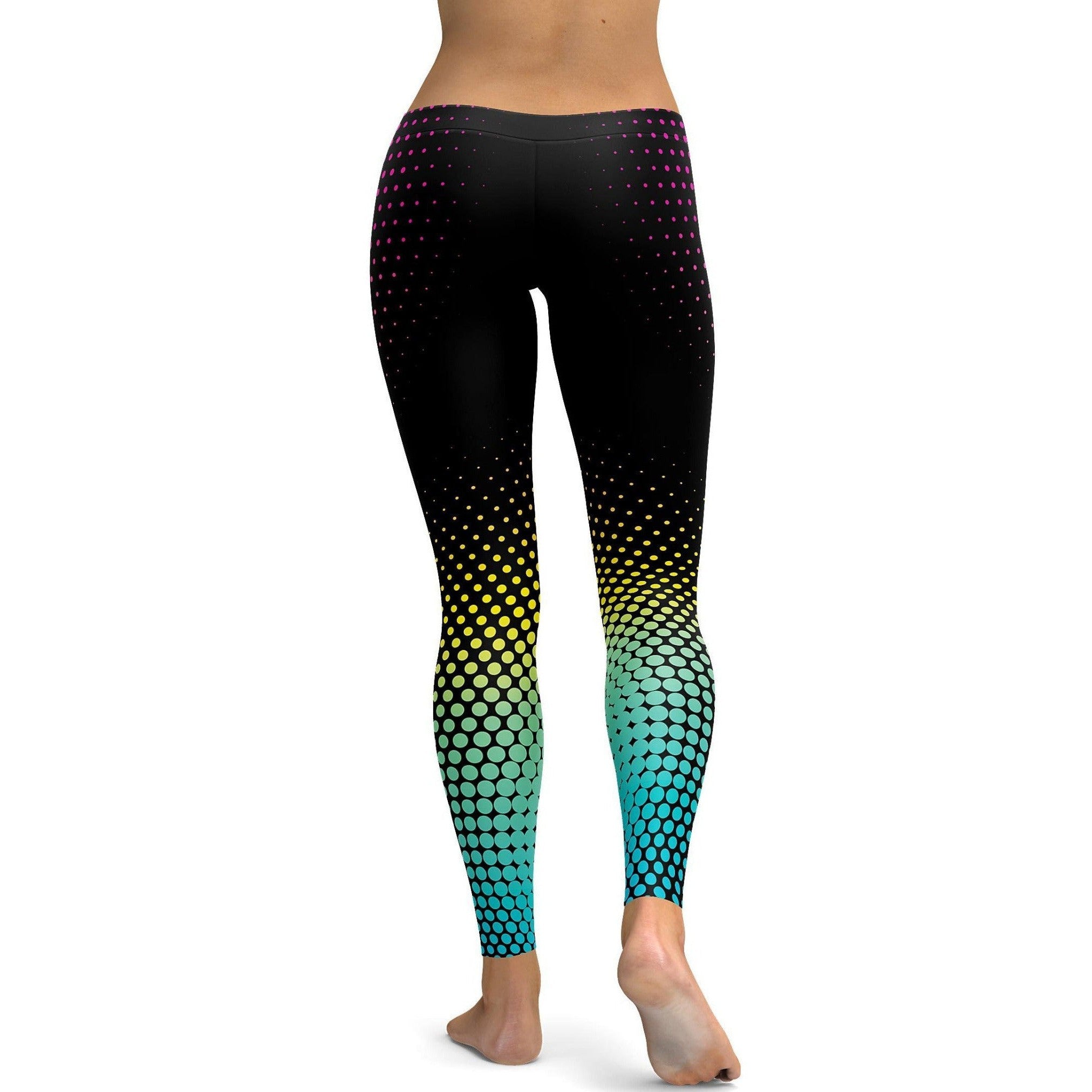 GearBunch - Colorful Halftone Leggings