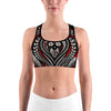 Ornament Pattern Sports bra