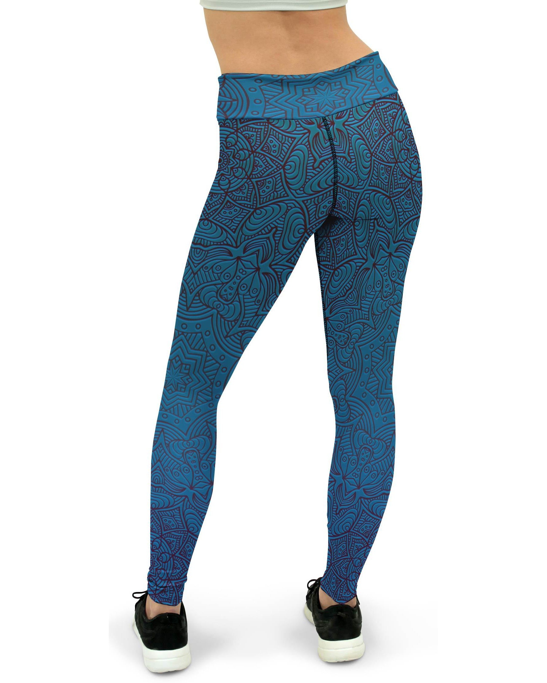 Ornamental Mandala Yoga Pants Gearbunch