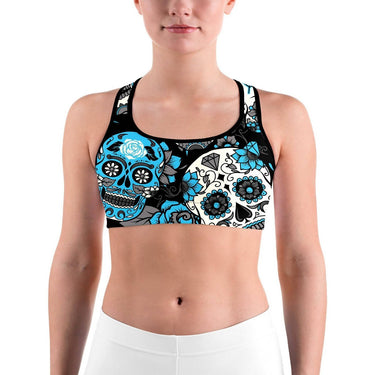 Sugar Skull Sports Bras