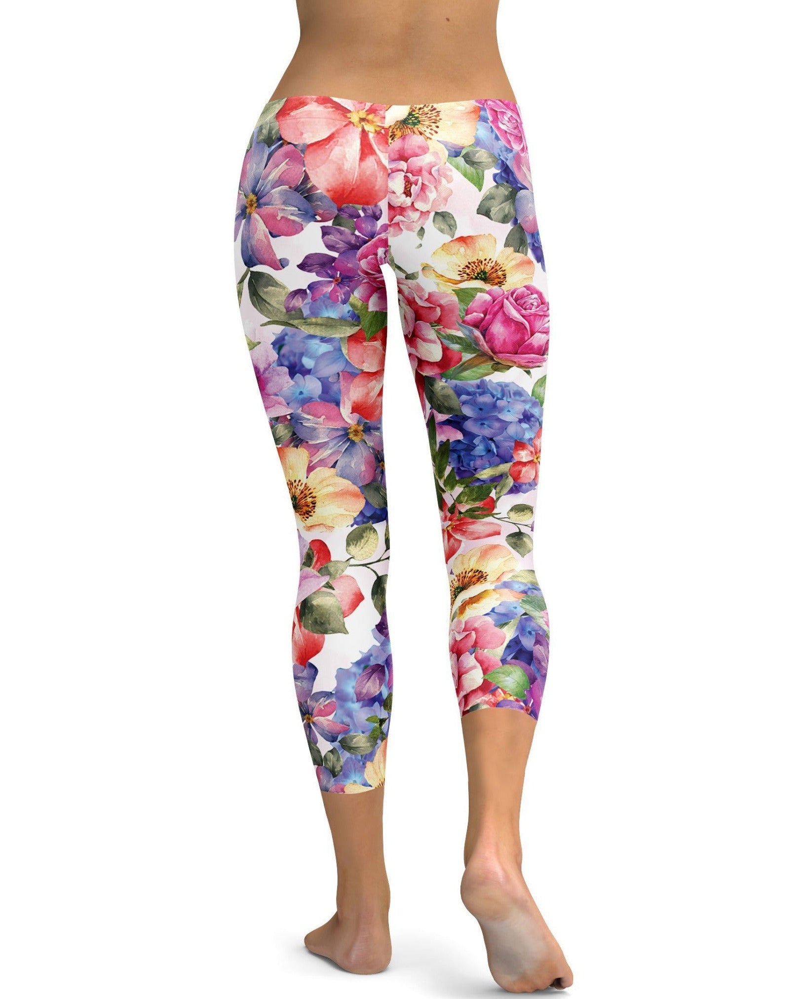 GearBunch - Colorful Floral Capris