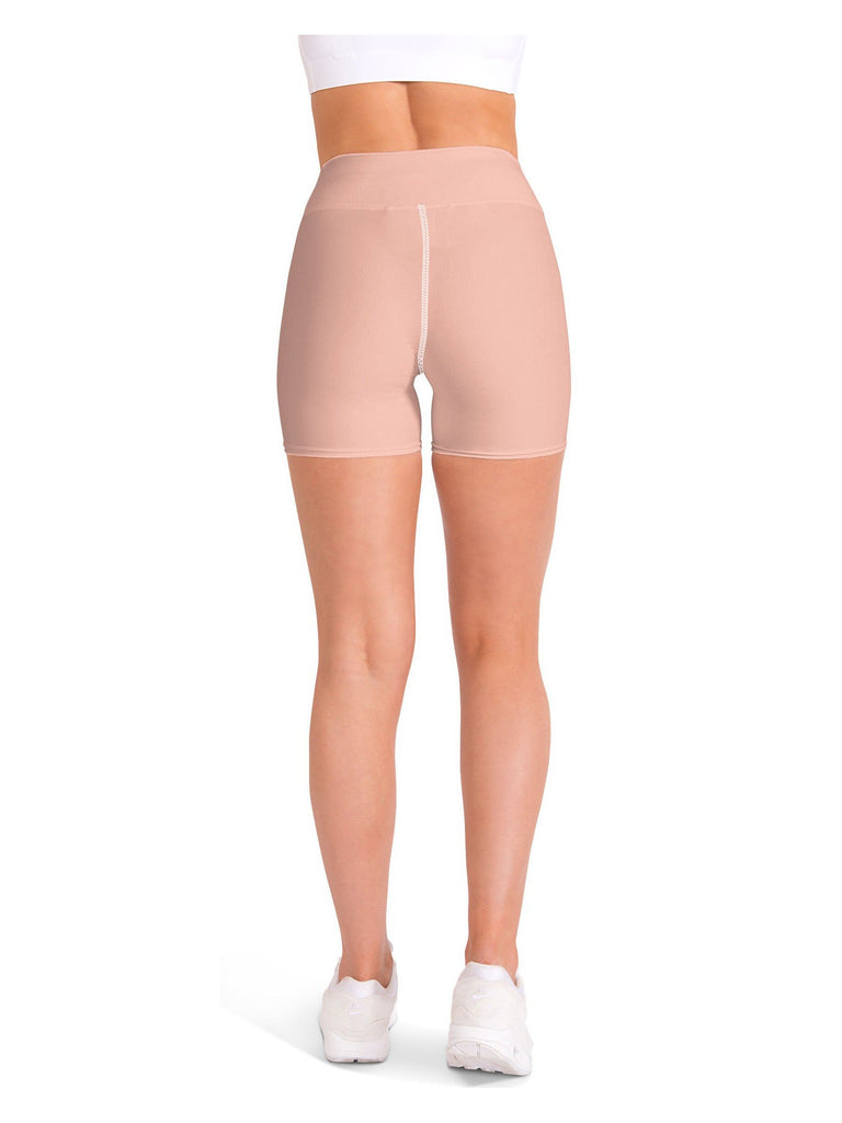 Solid Nude Yoga Shorts
