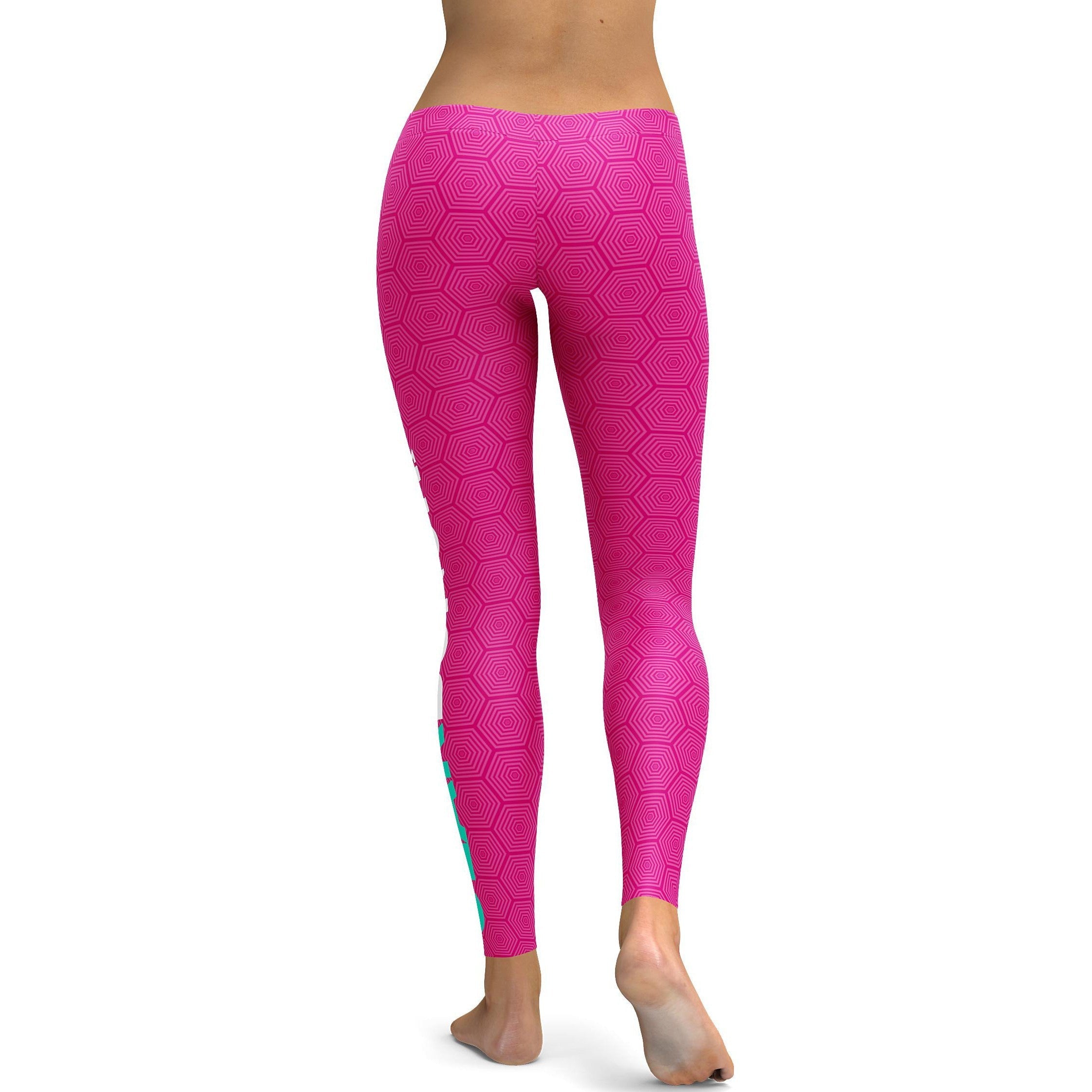 Pink Promo Leggings - GearBunch Leggings / Yoga Pants