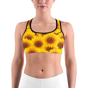 Sunflower Sports bra - Gearbunch