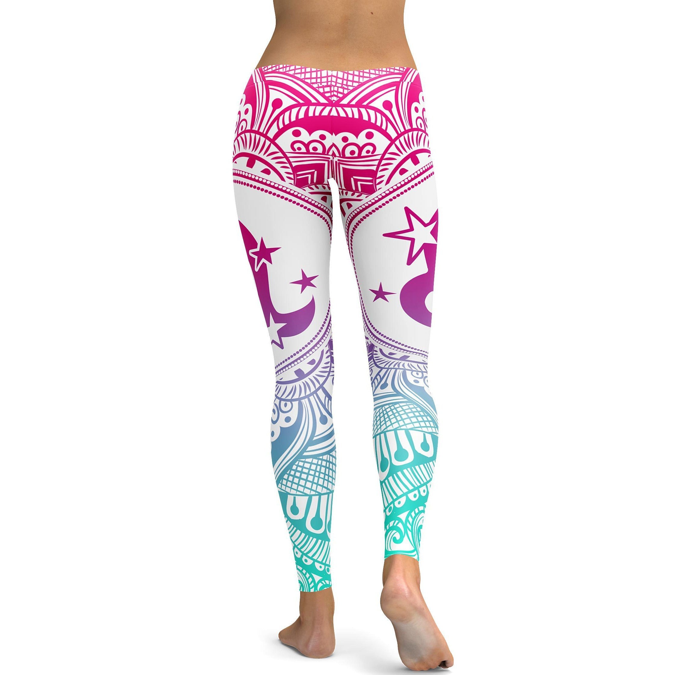 Bright Leo Leggings - GearBunch Leggings / Yoga Pants