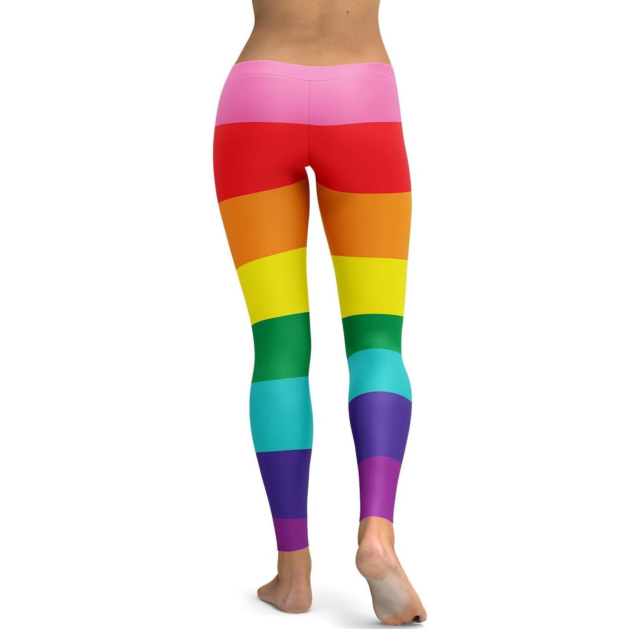 GearBunch - LGBT Rainbow Flag Leggings