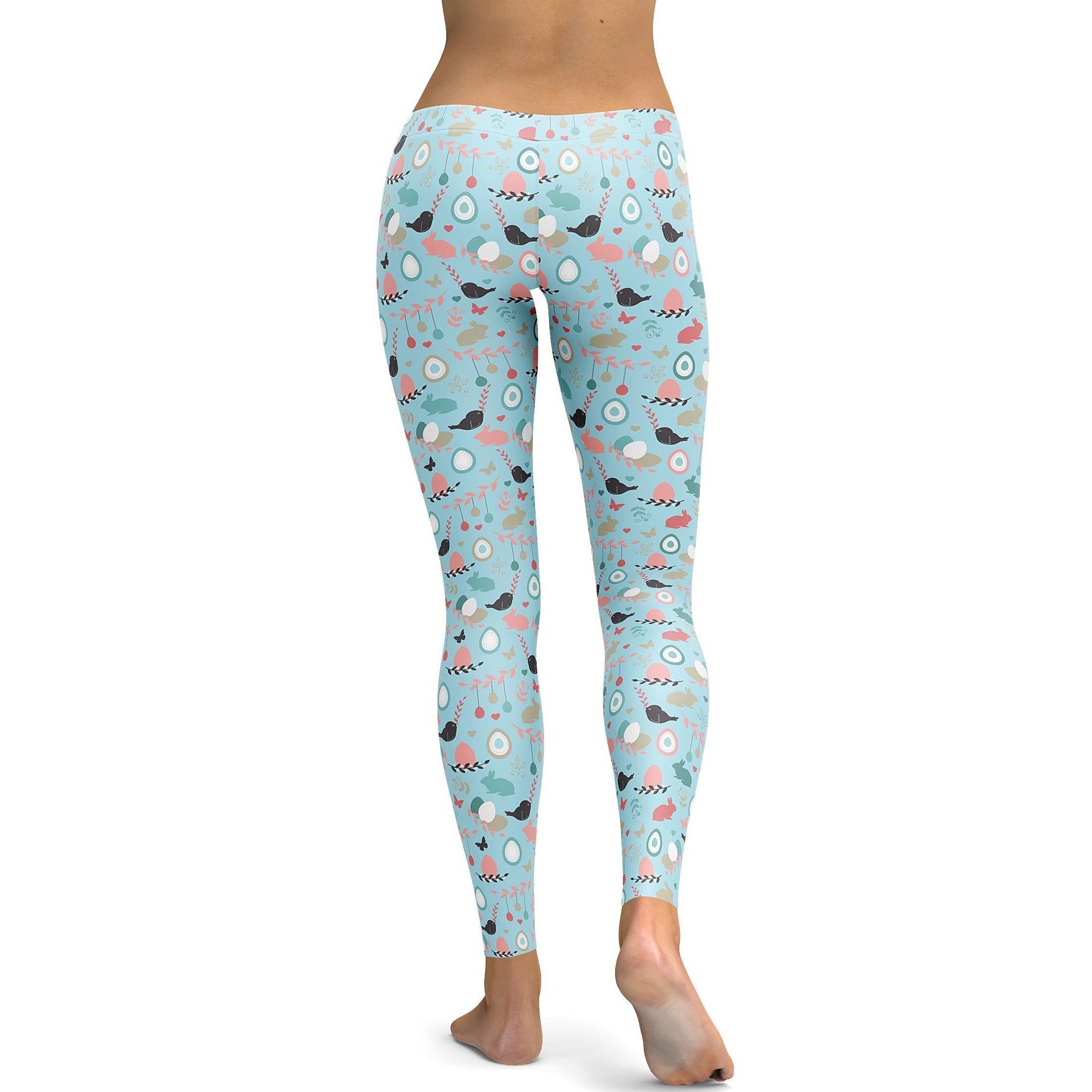 Cute Easter Pattern Leggings