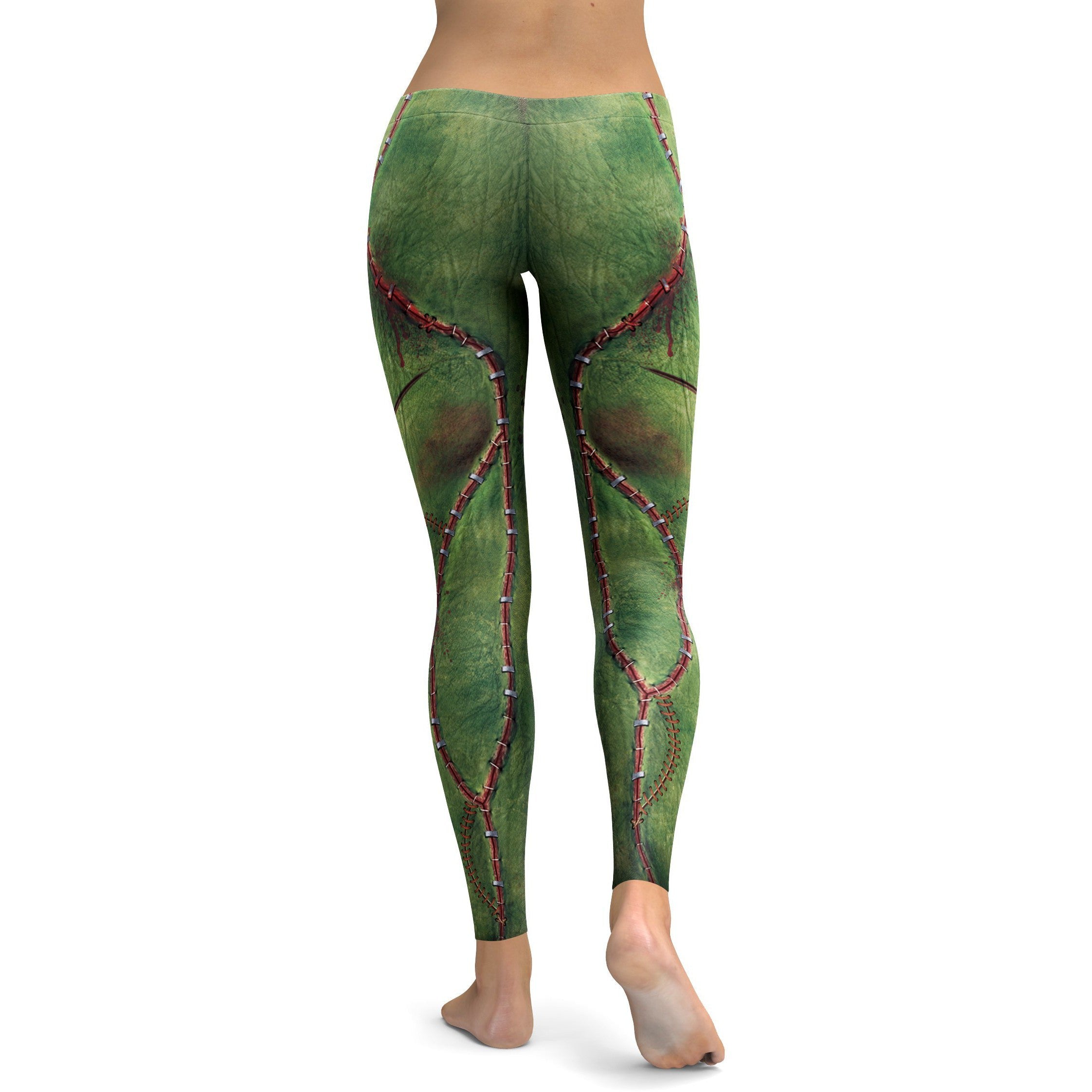 Frankenstein Inspired Leggings - GearBunch Leggings / Yoga Pants