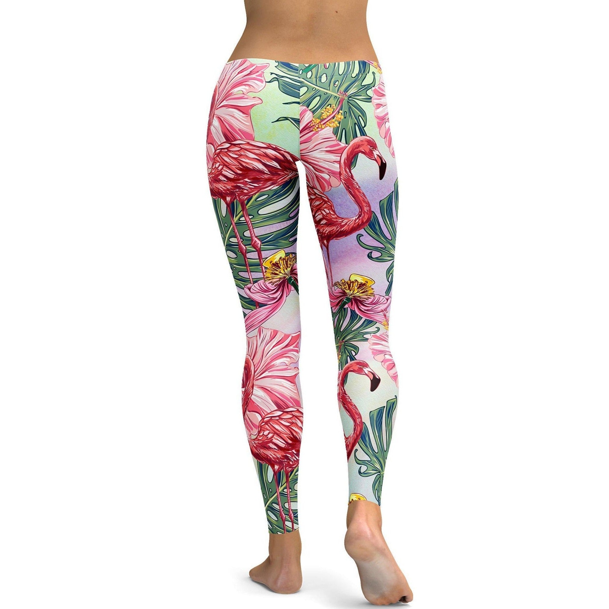 Flamingo Leggings GearBunch