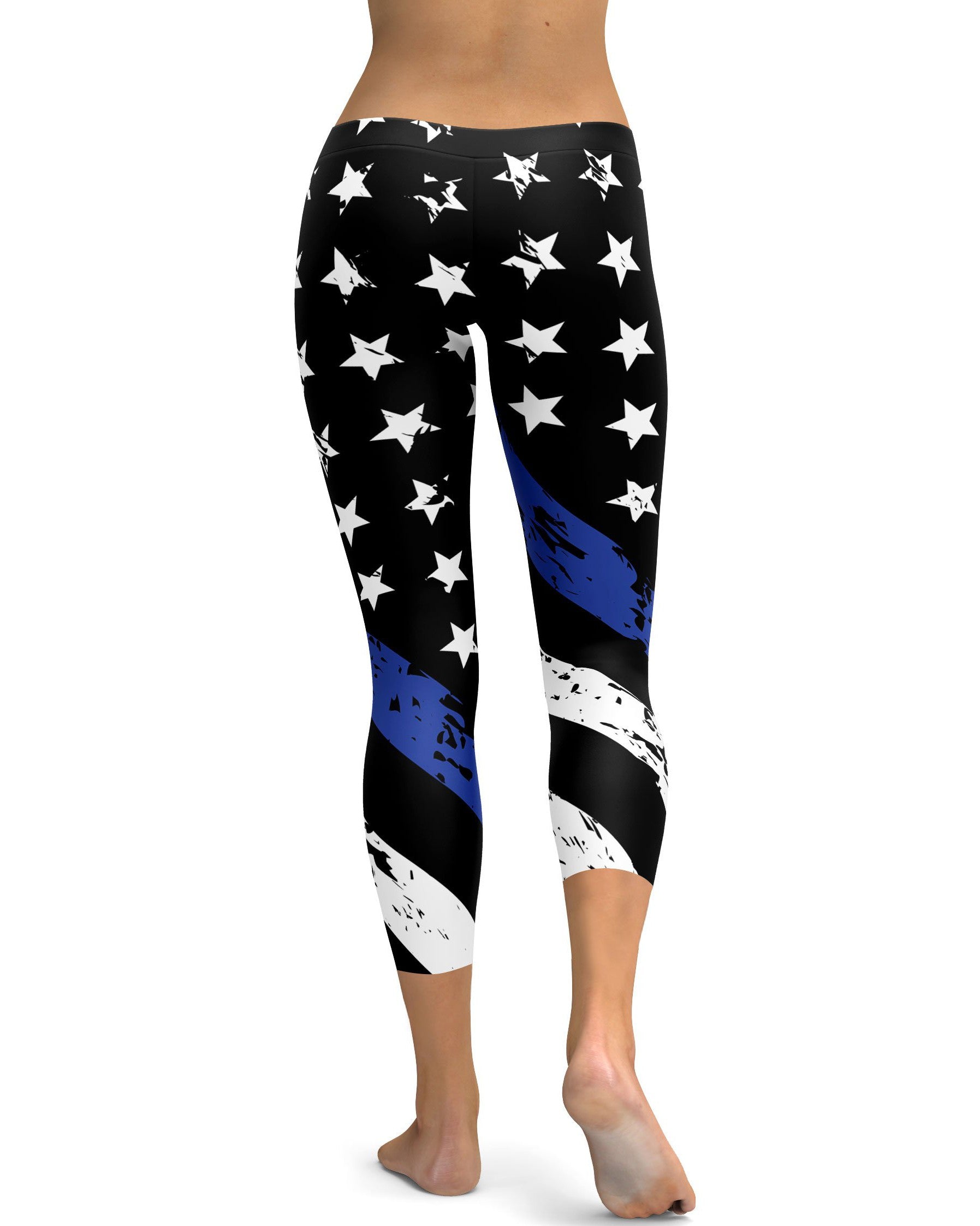 Thin Blue Line Capris