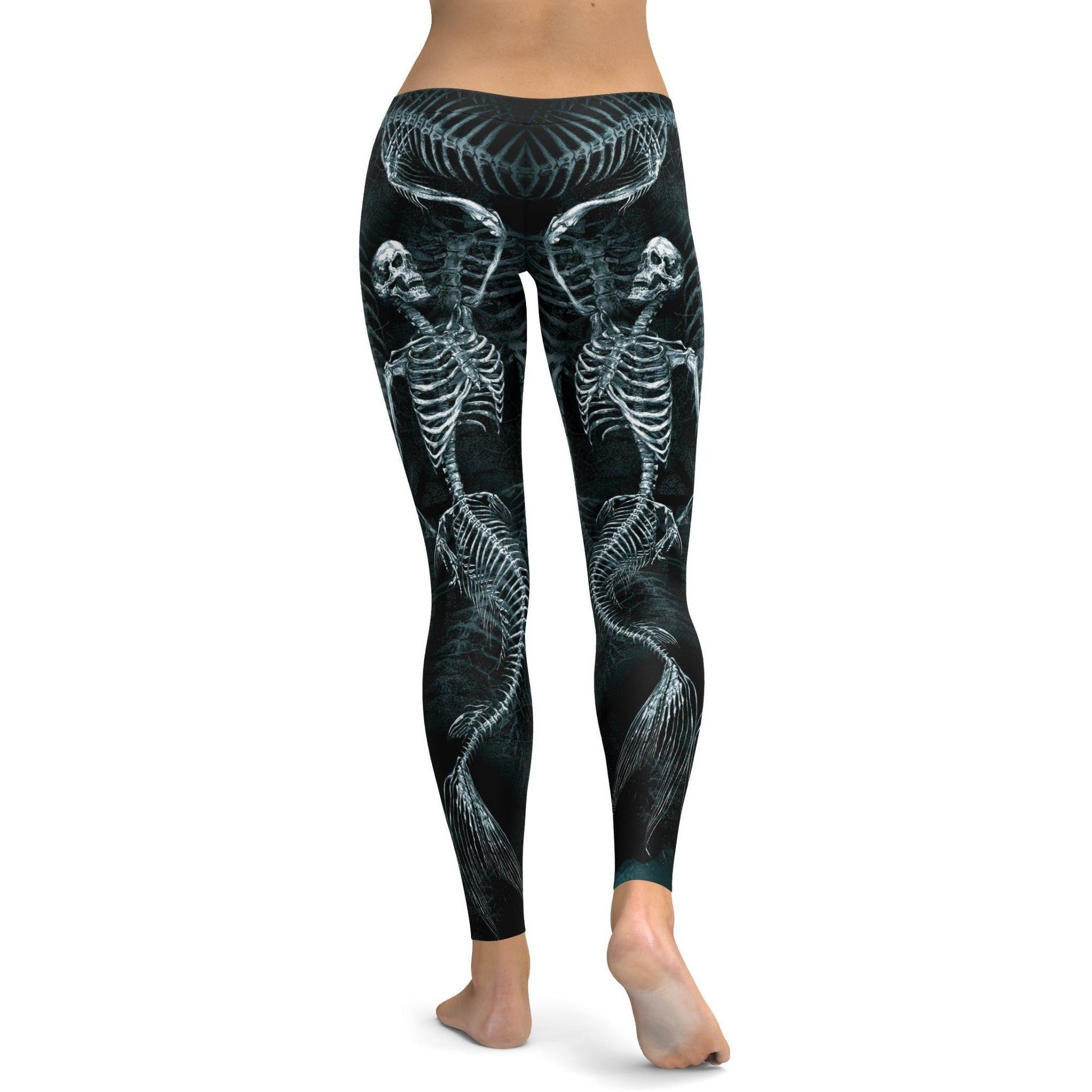 Gearbunch - Mermaid Skeleton Leggings