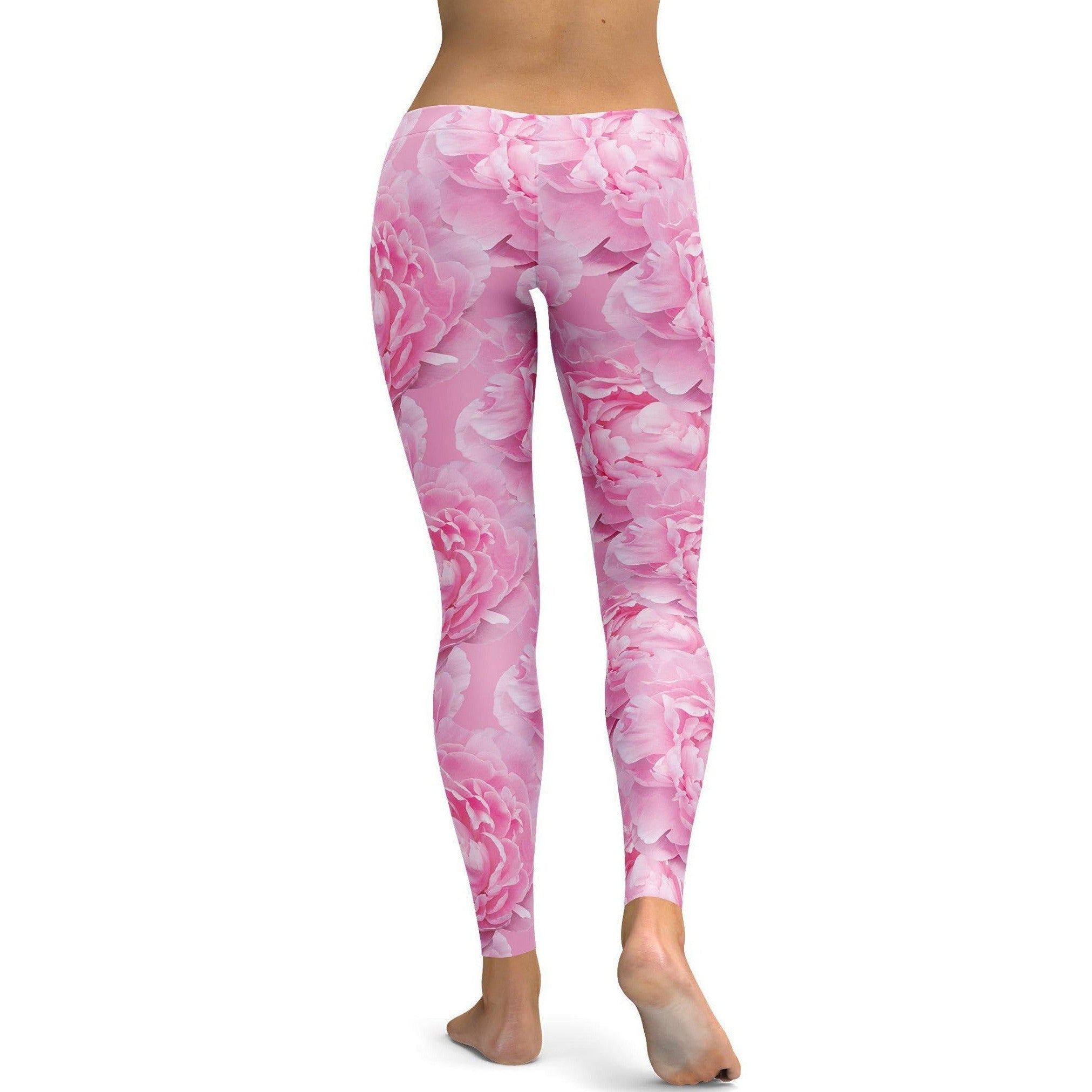 Gearbunch - Peony Flower Leggings