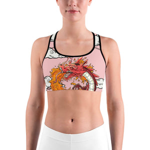 Tattooed Dragon Sports bra