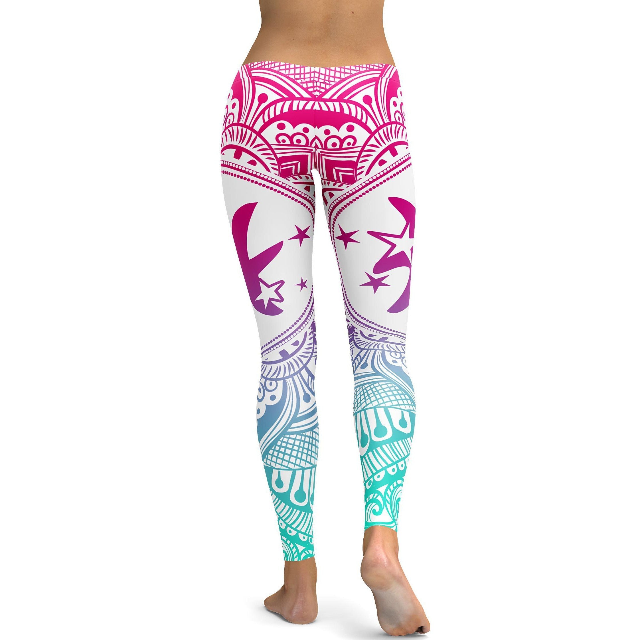 Bright Pisces Leggings - GearBunch Leggings / Yoga Pants