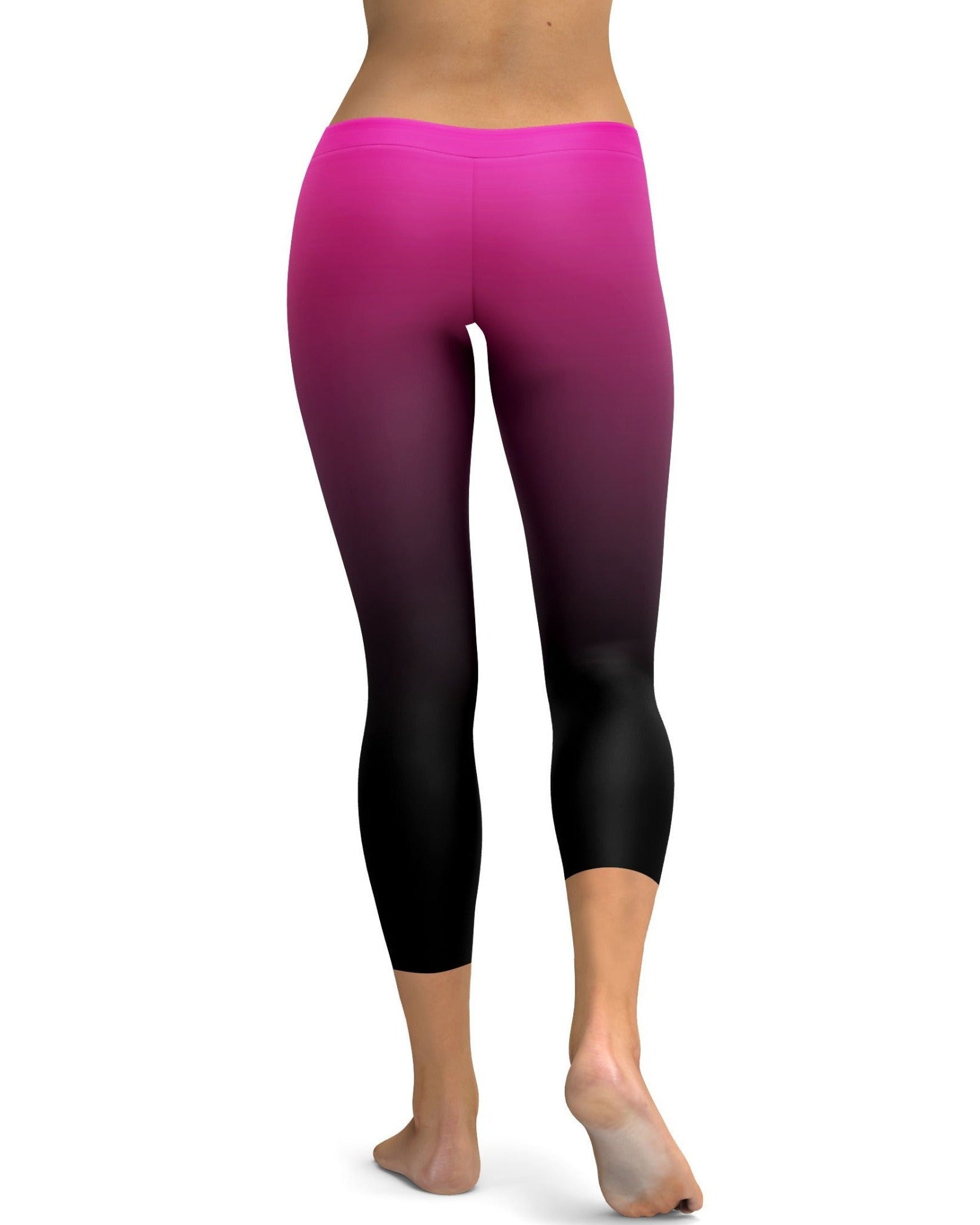 GearBunch - Ombre Pink to Black Capris