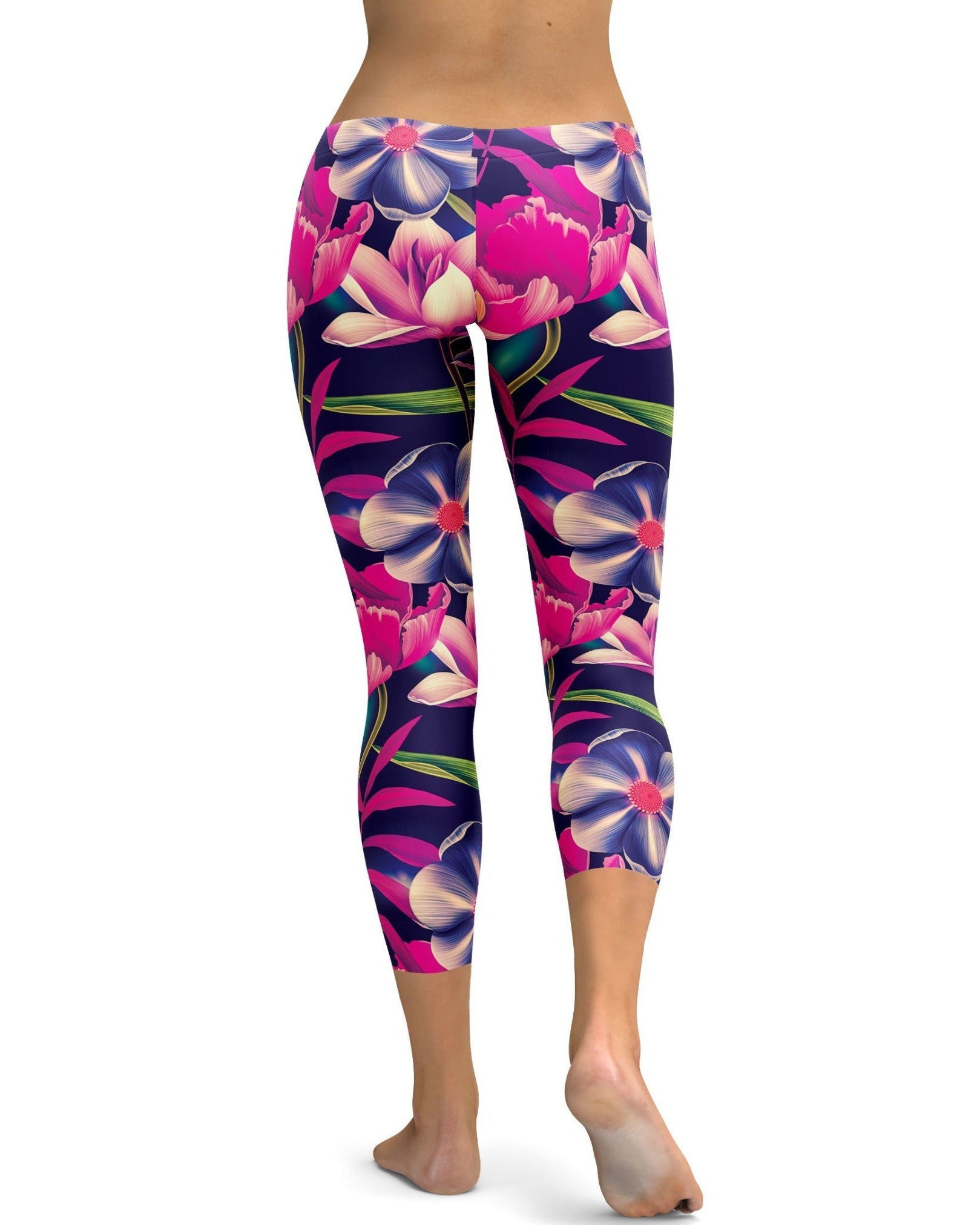 Gearbunch - Tropical Floral Capris