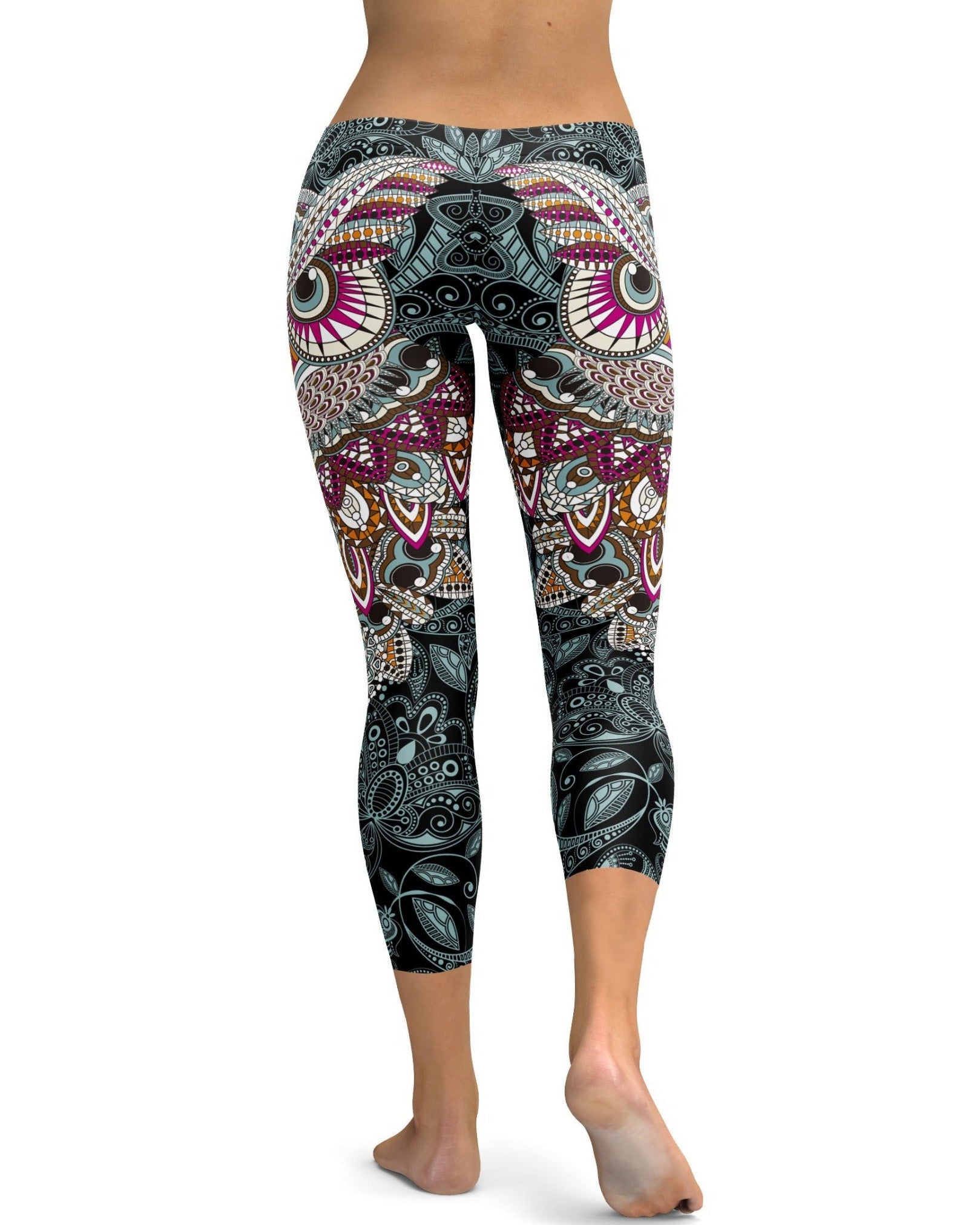 GearBunch - Ornamental Owl Capris 