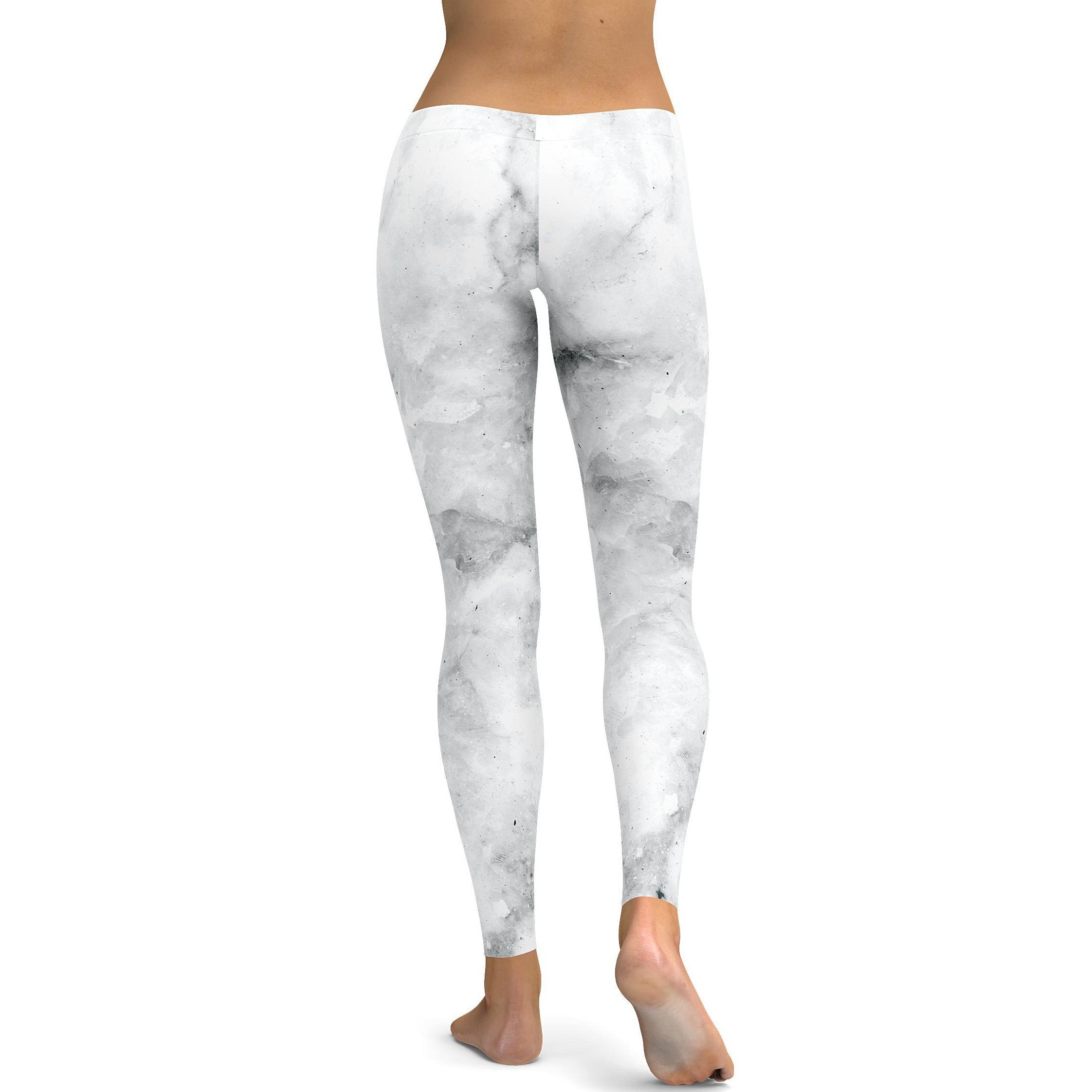 Grey Marble Leggings