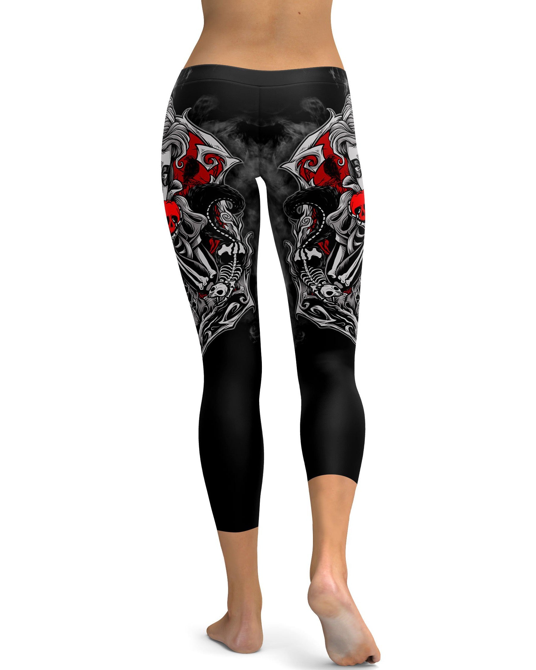 Sugar Skull Capris