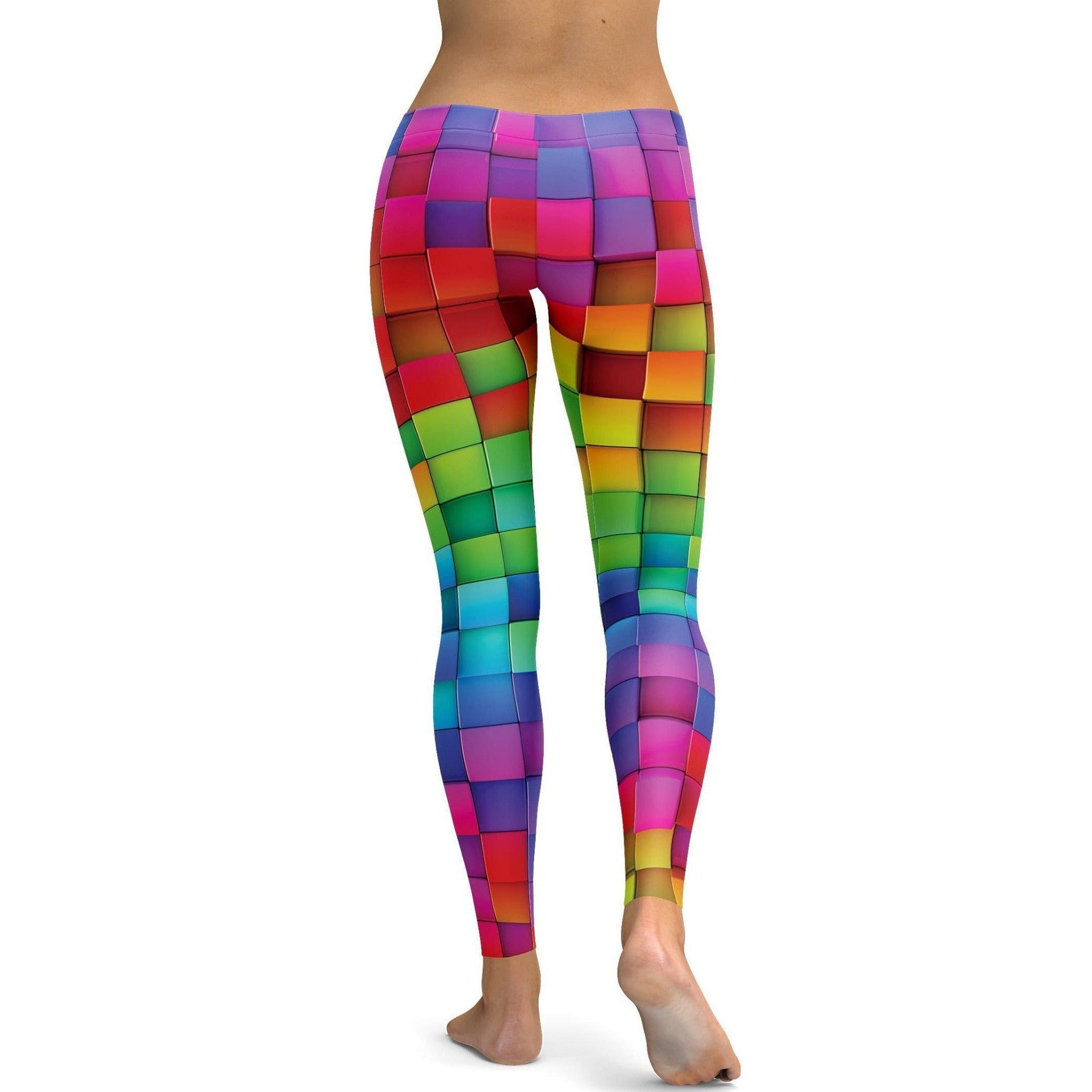 Rainbow Blocks Leggings – GearBunch