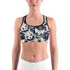 Sugar Skull Cats Sports bra