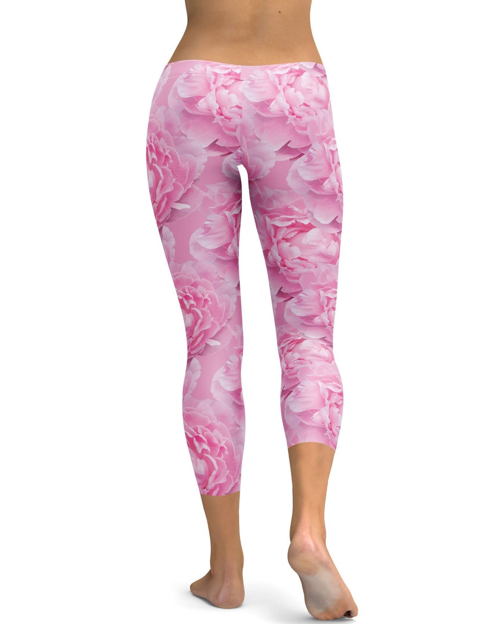 Gearbunch - Peony Flower Capris