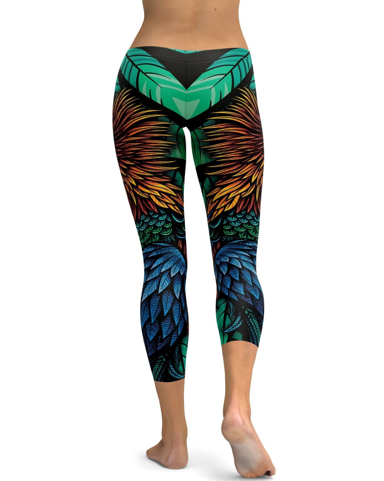 Gearbunch - Colorful Rooster Capris