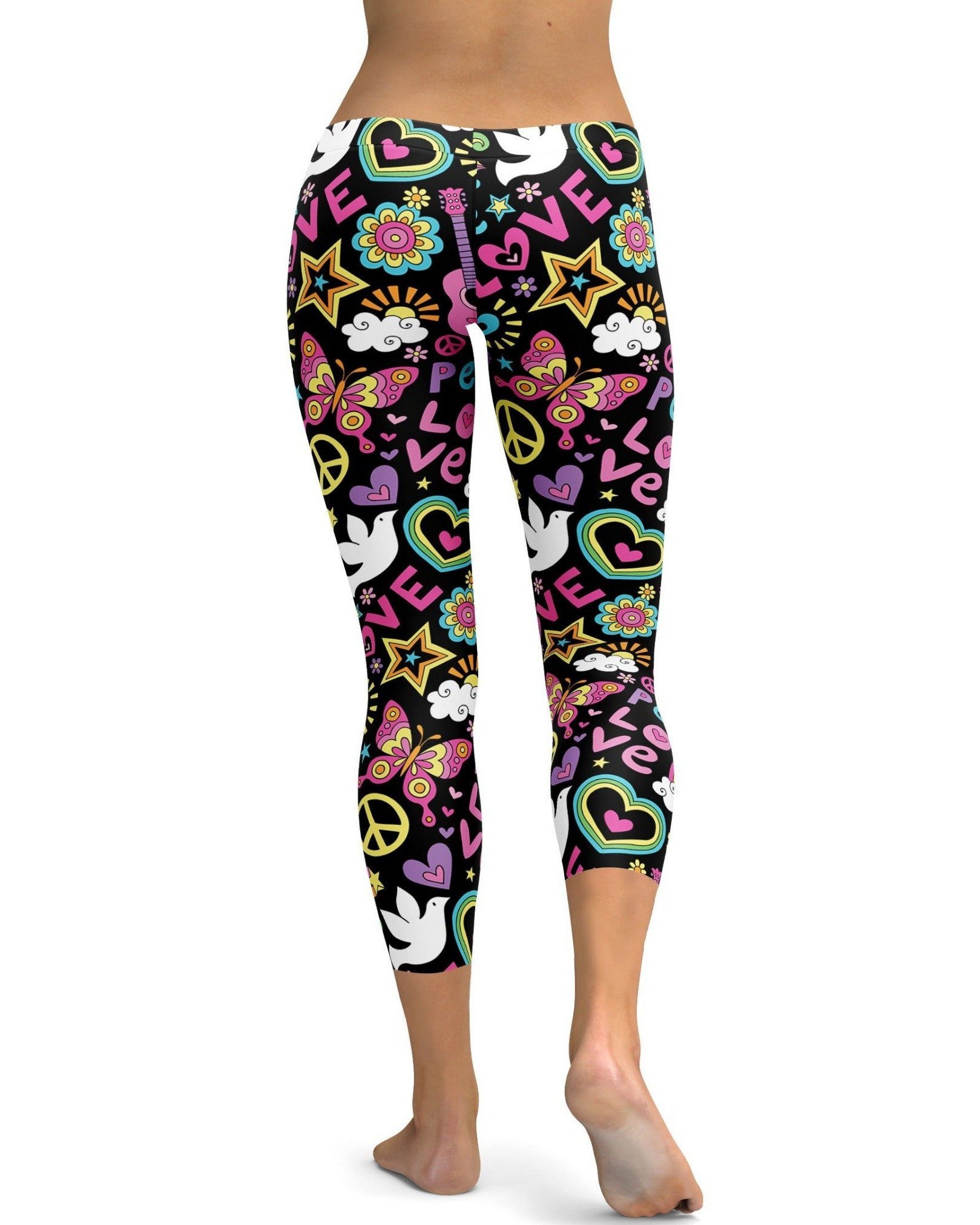 Gearbunch - Peace and Love Capris