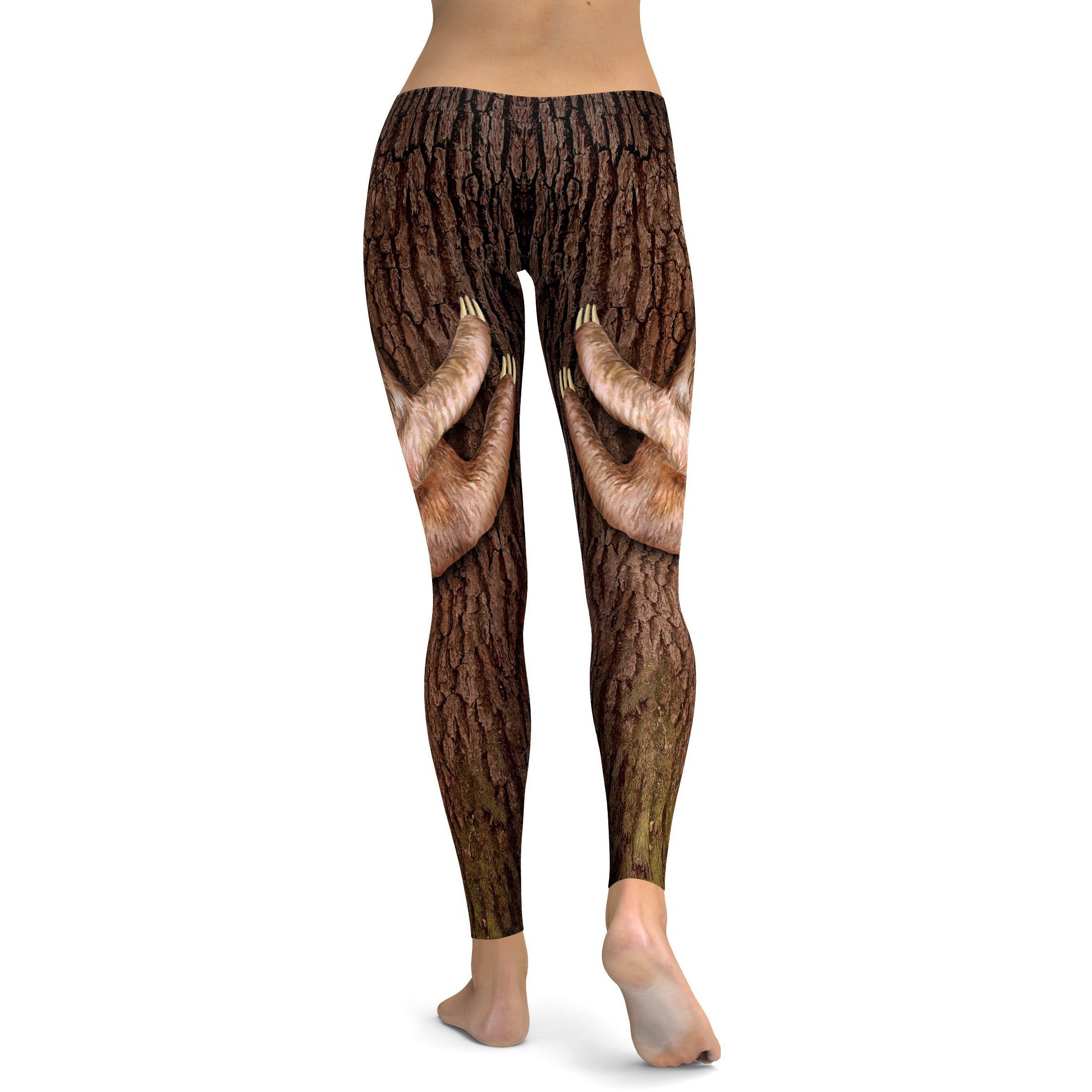 Sloth wrapped around your Legs Leggings | GearBunch