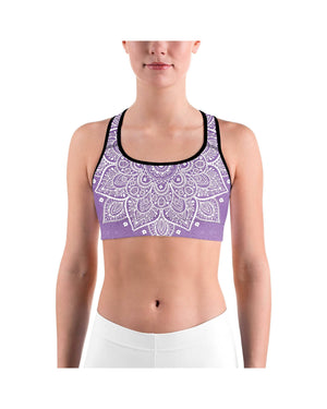 Lavender Mandala Sports bra