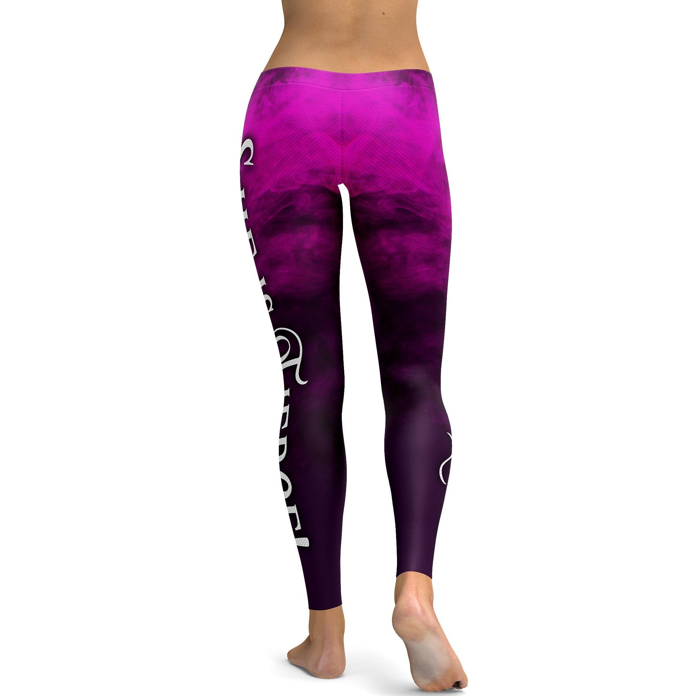 Though She Be But Little Leggings - GearBunch Leggings / Yoga Pants