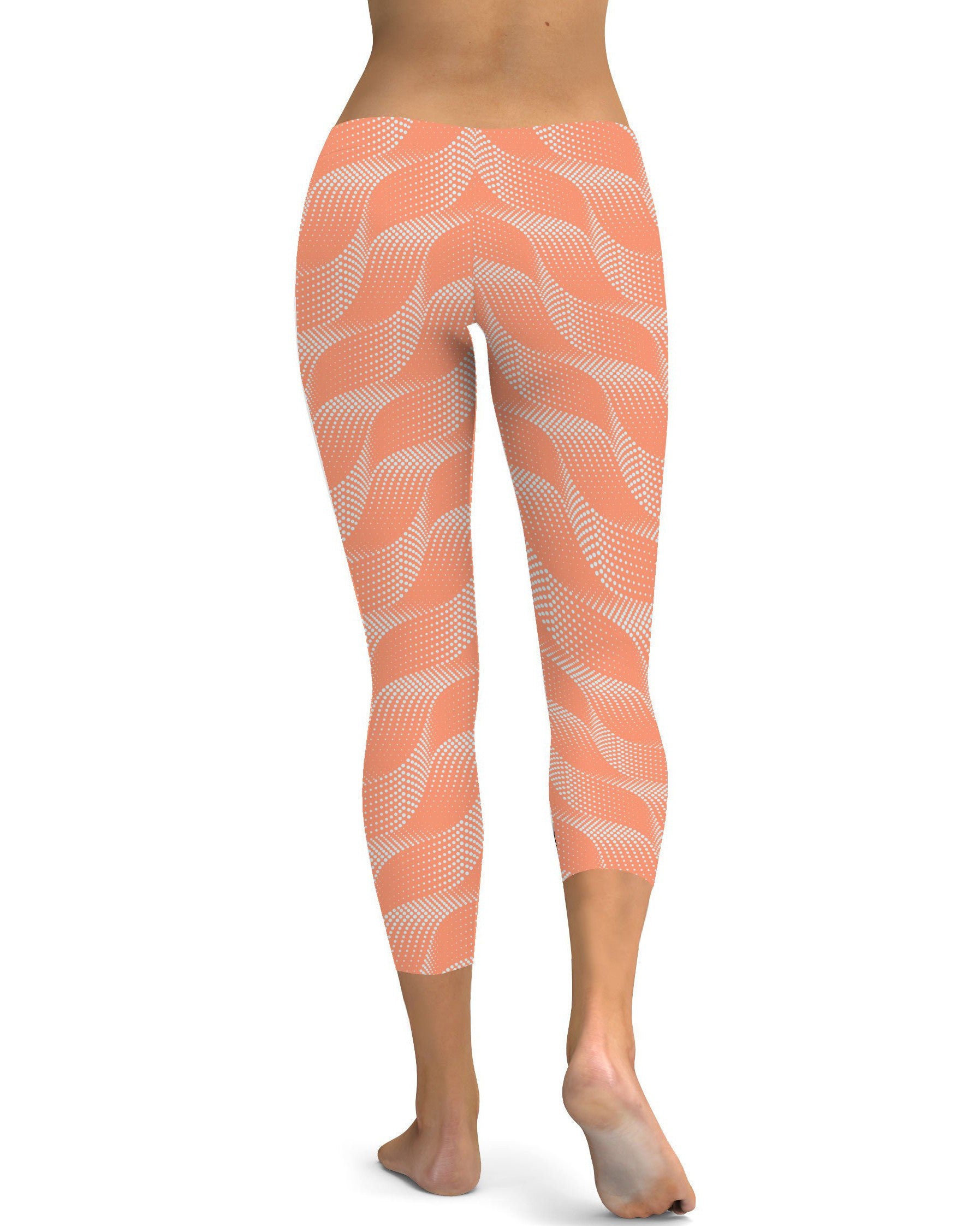 Apricot Wave Capris Gearbunch