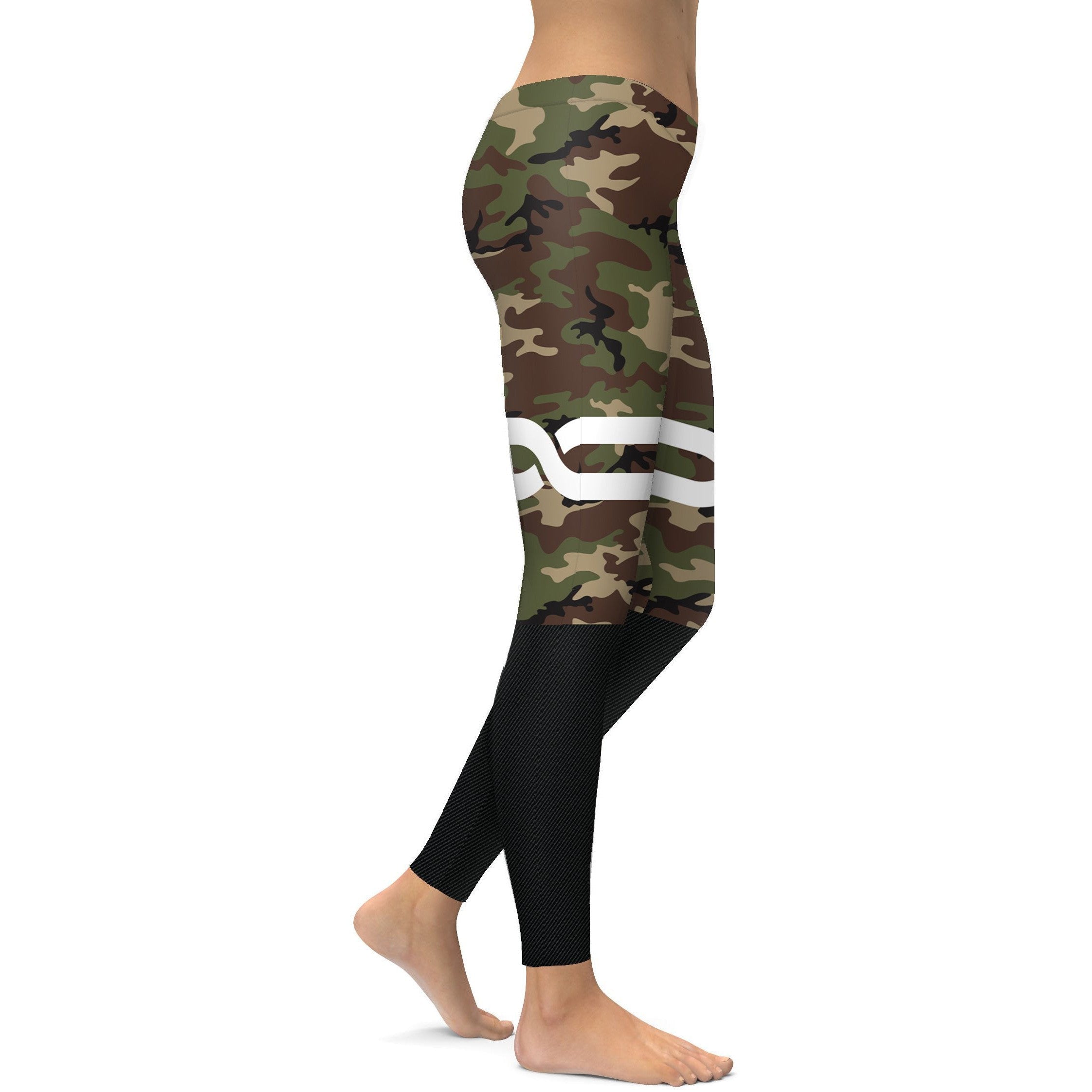 Camo Infinity Leggings - Gearbunch 