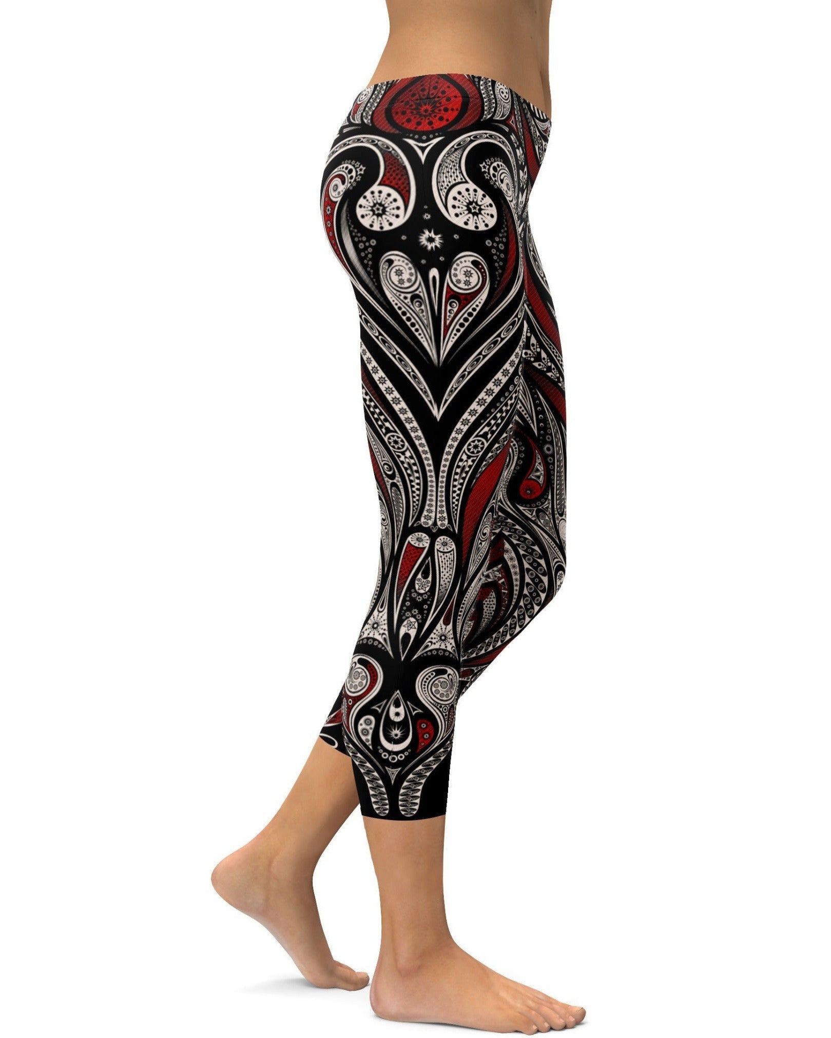 GearBunch | Ornament Pattern Capris/Yoga pants